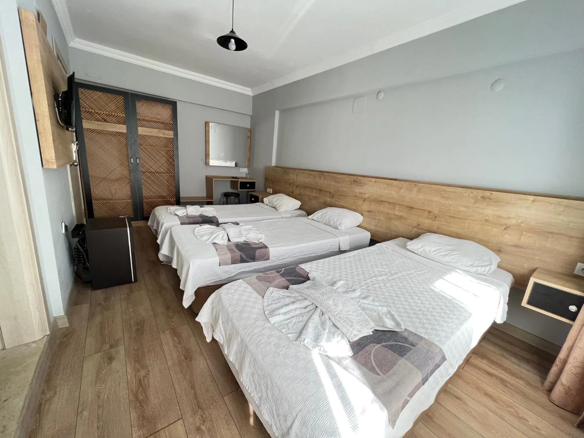 Bed in Ibrahim Bey Hotel