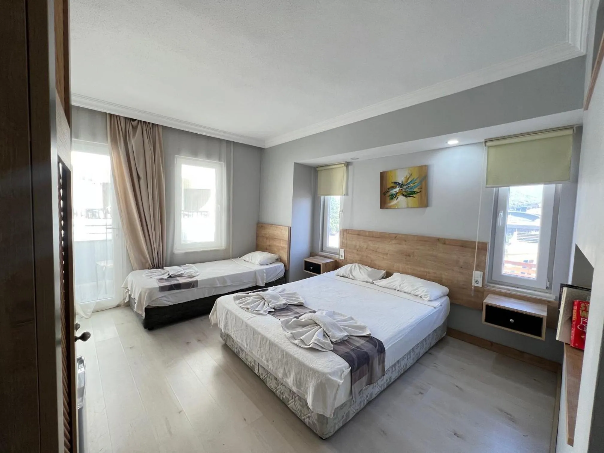 Bed in Ibrahim Bey Hotel