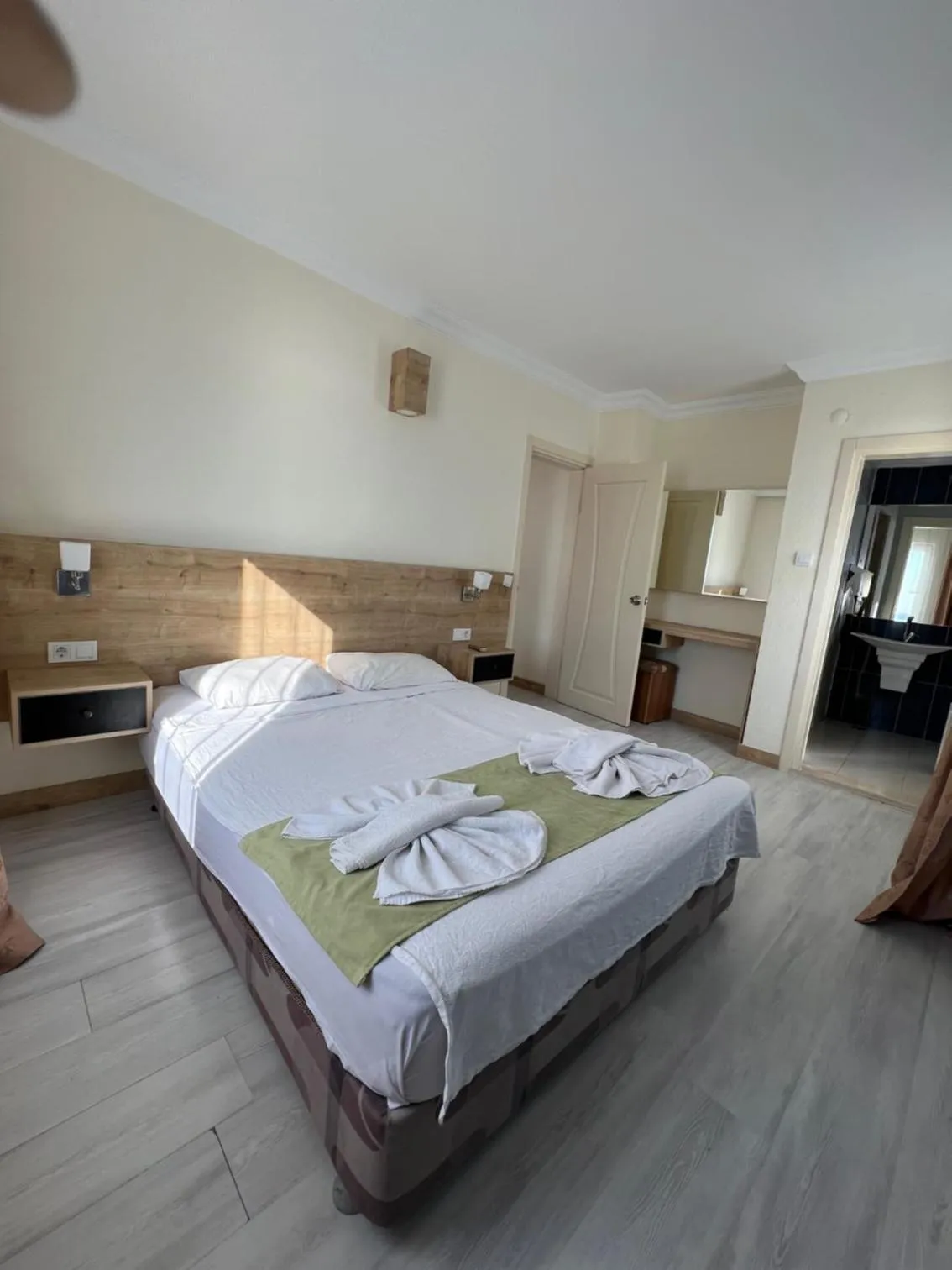 Bed in Ibrahim Bey Hotel