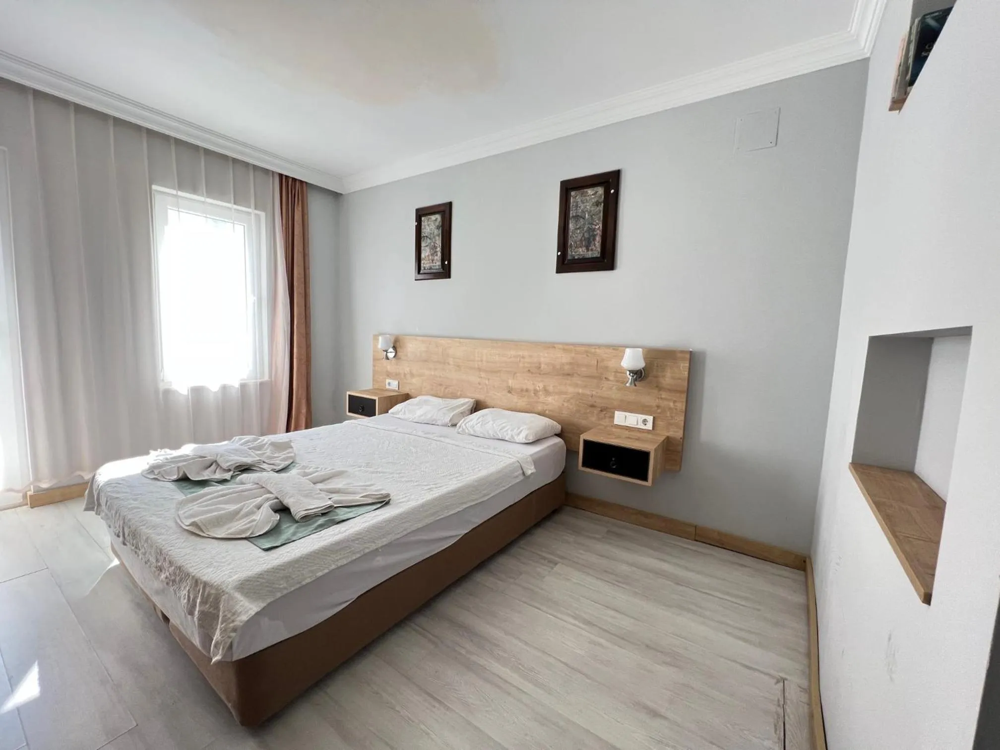 Bed in Ibrahim Bey Hotel