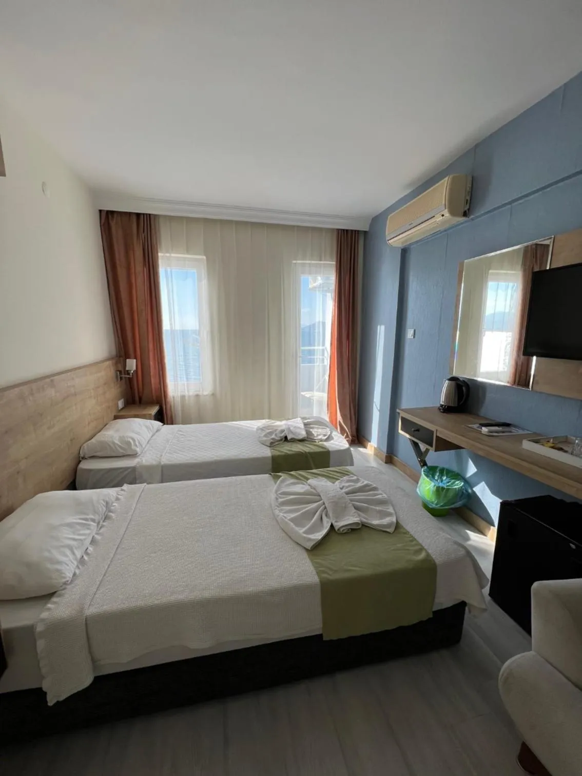 Bed in Ibrahim Bey Hotel