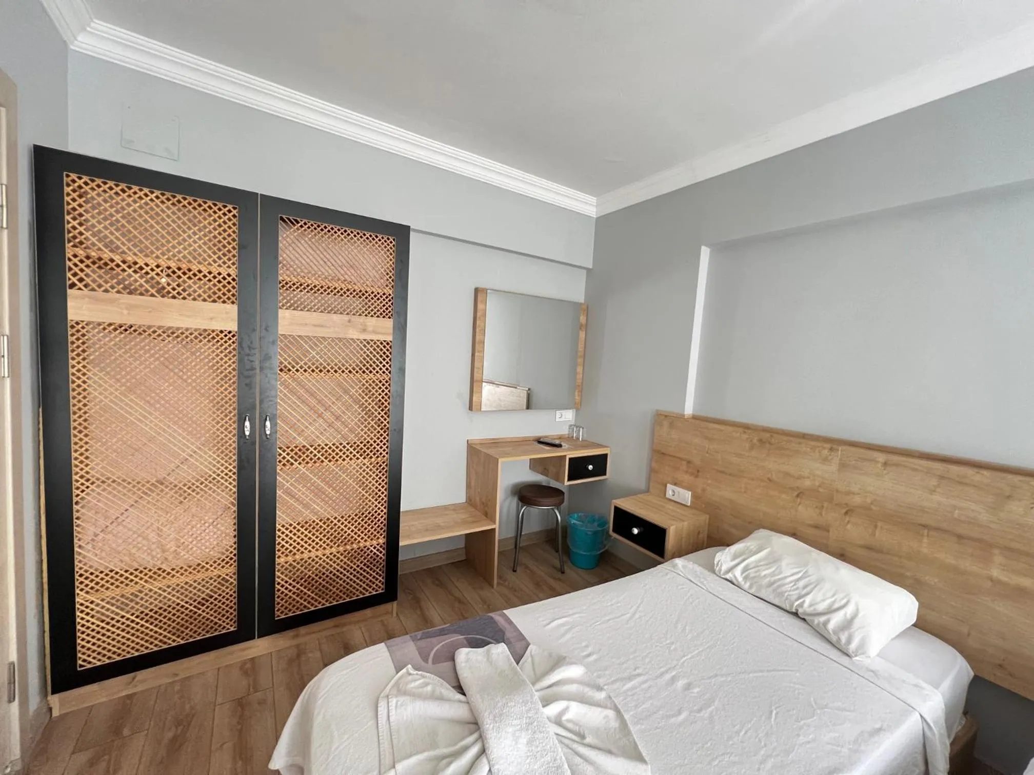 Bed in Ibrahim Bey Hotel