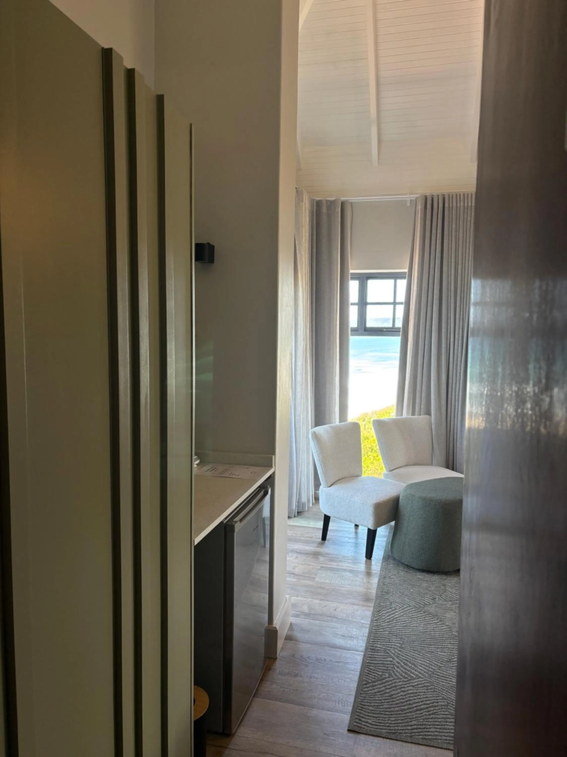 Seating area in Dolphin Dunes Guesthouse