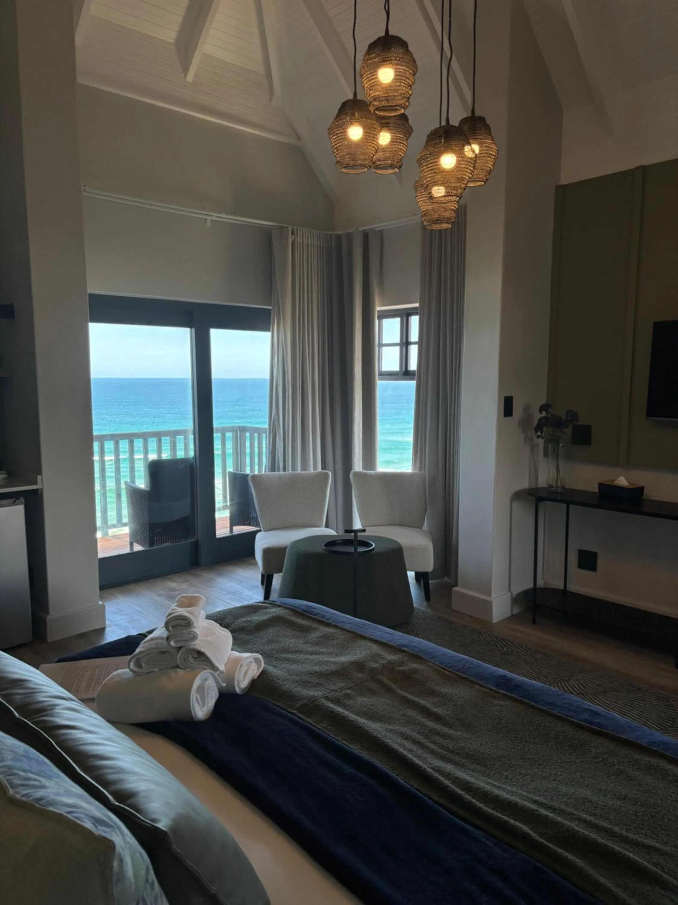 Sea view, Bed in Dolphin Dunes Guesthouse