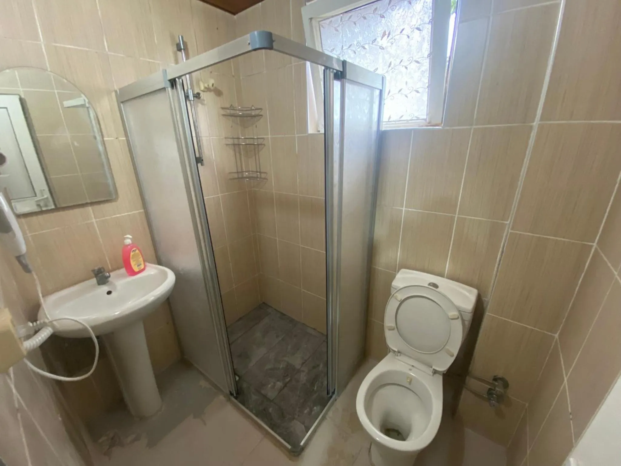 Shower in Camel Apartment