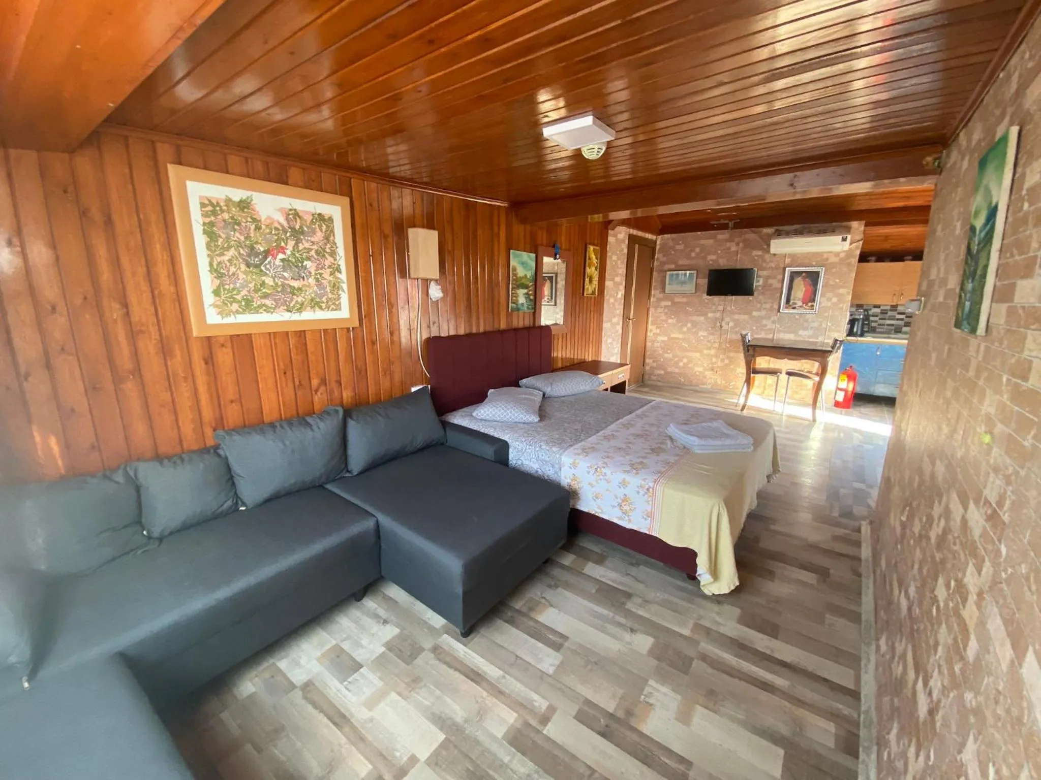 Seating area in Camel Apartment