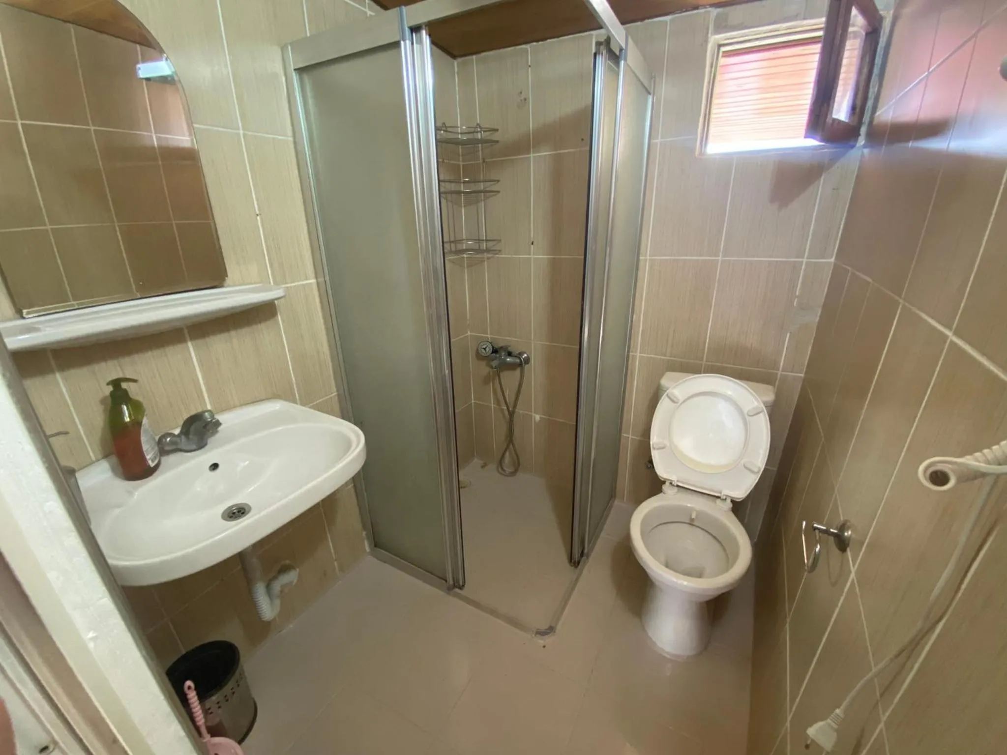 Shower in Camel Apartment