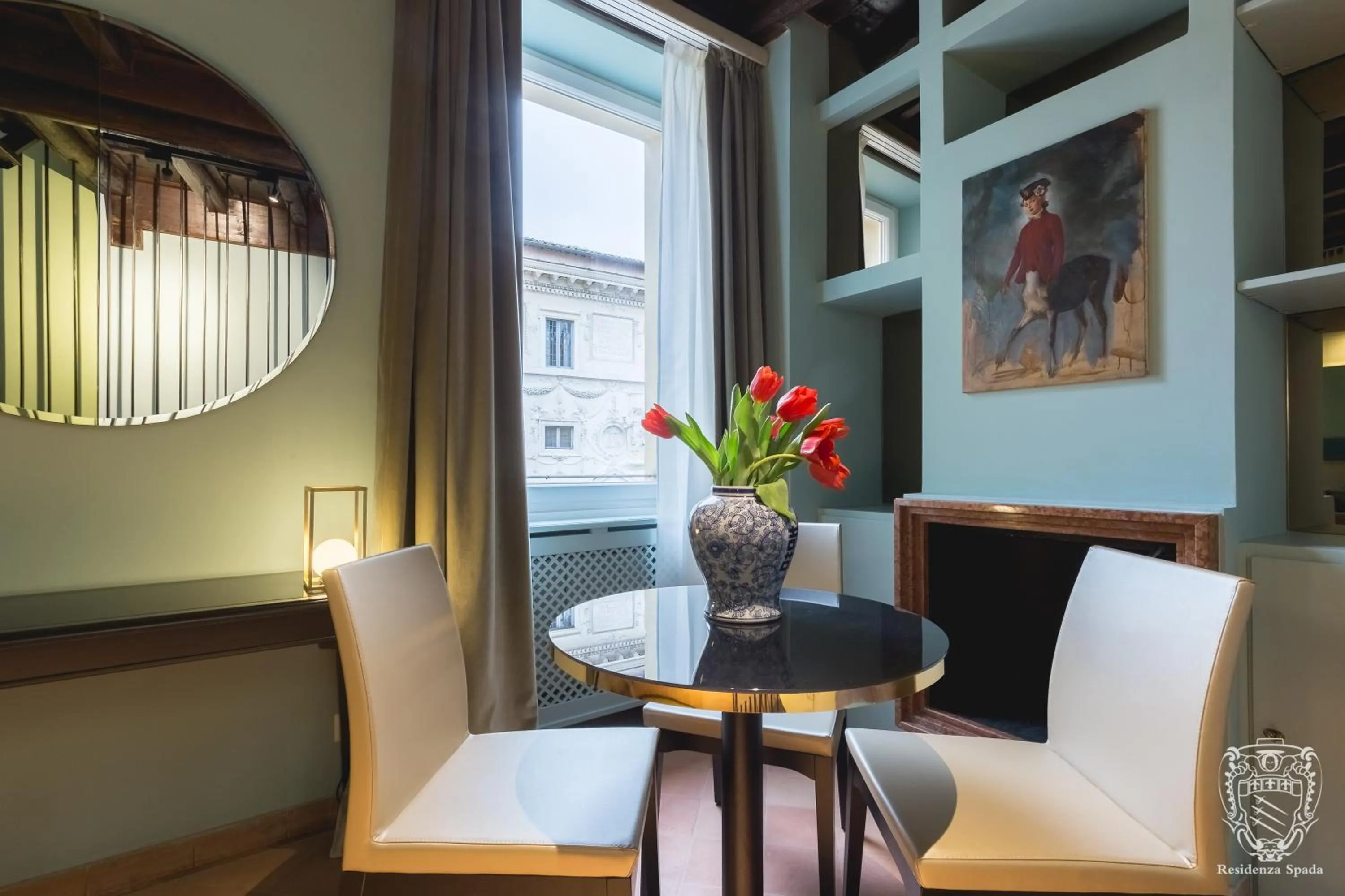 Living room in Residenza Spada