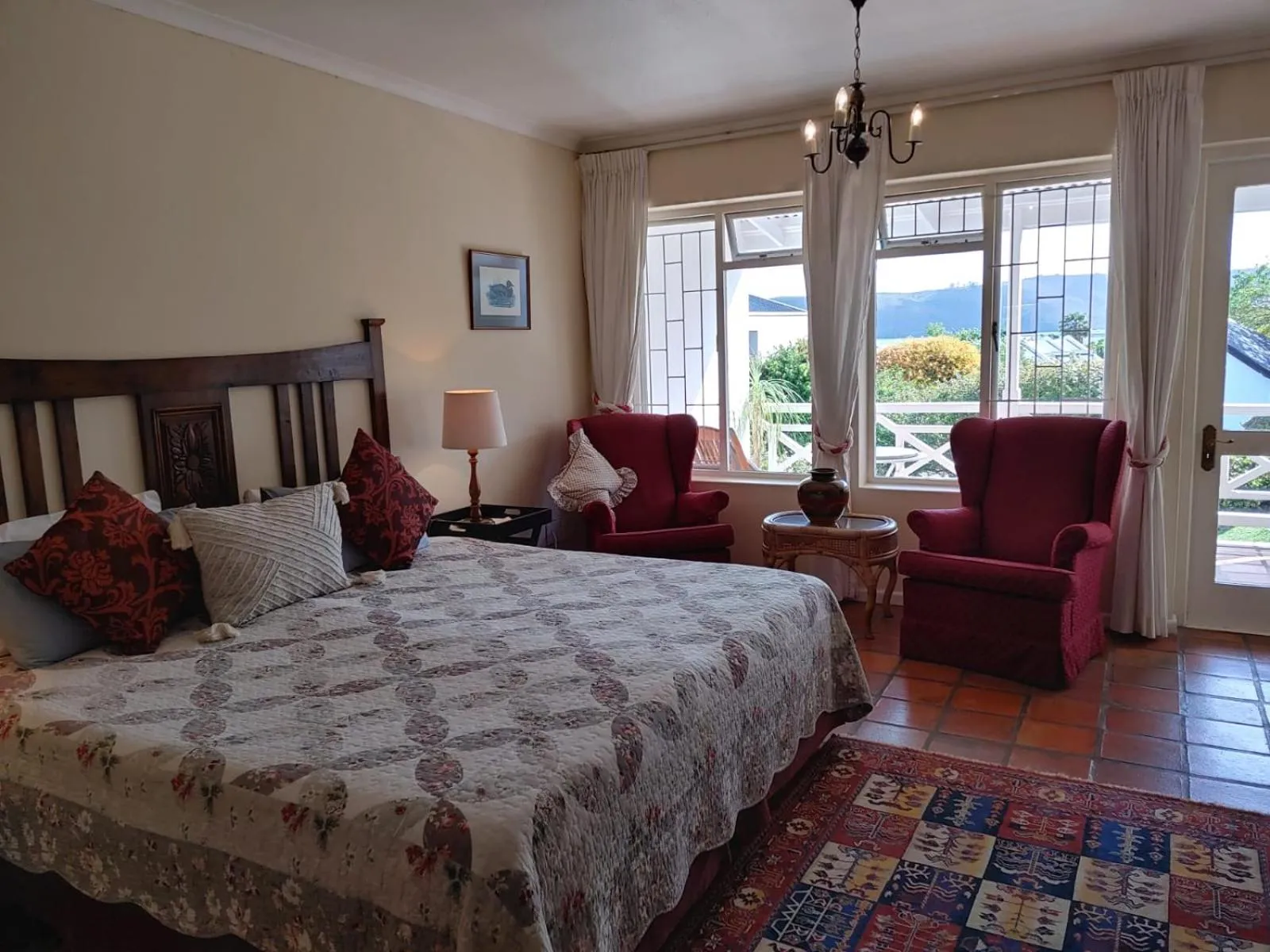 Bed in Yellowwood Lodge