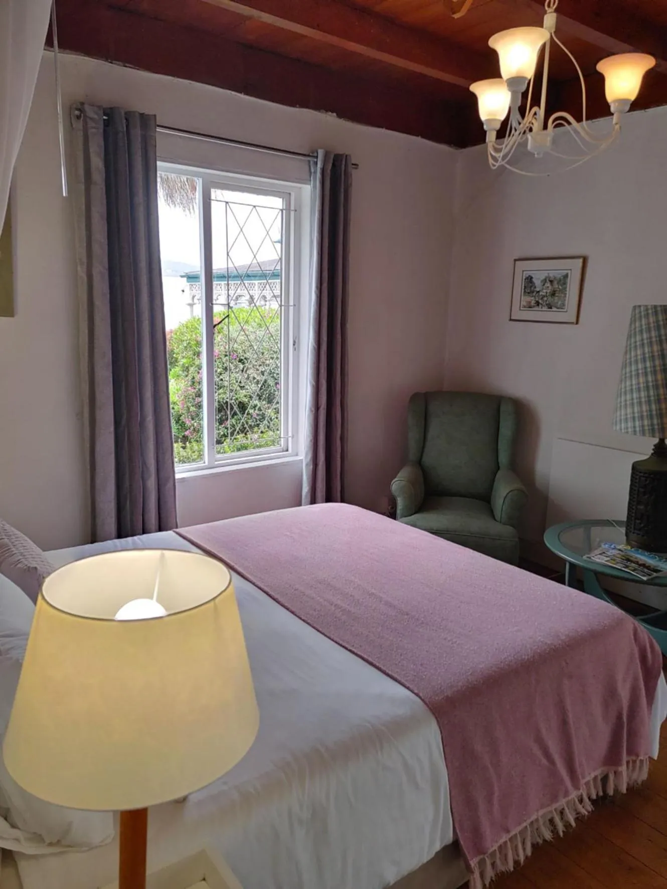 Bed in Yellowwood Lodge