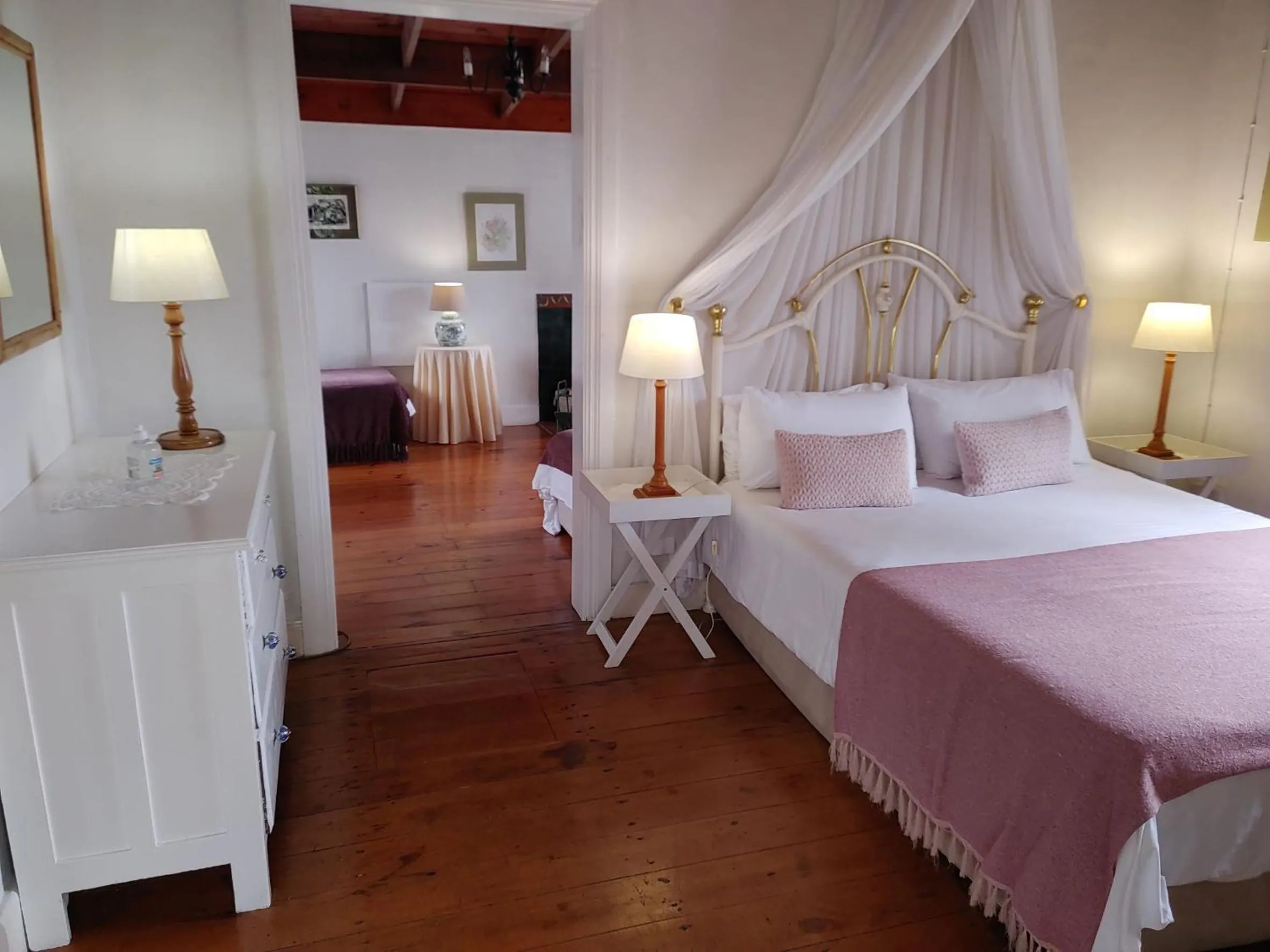 Bed in Yellowwood Lodge