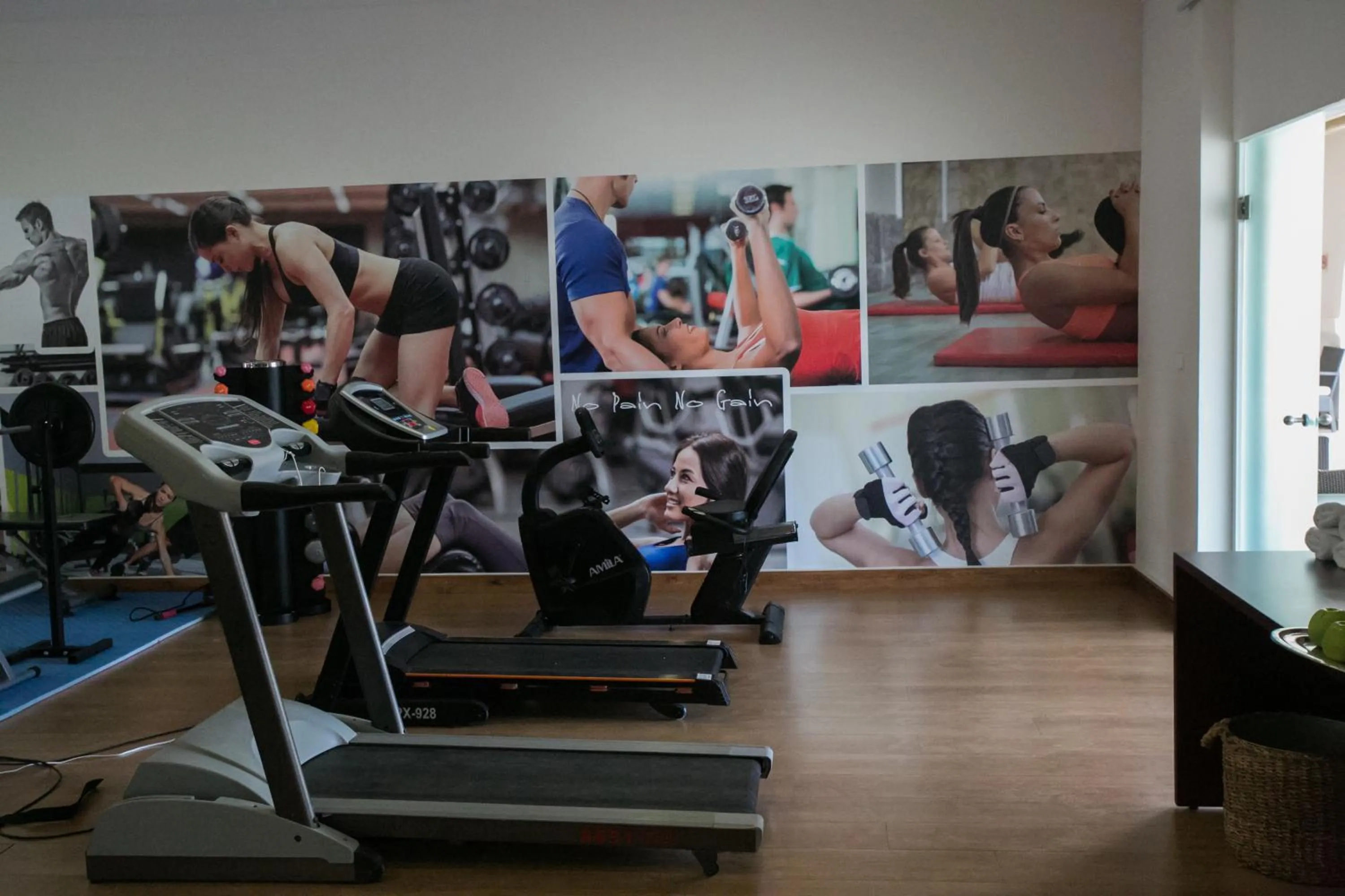 Fitness centre/facilities in Almyra Resort