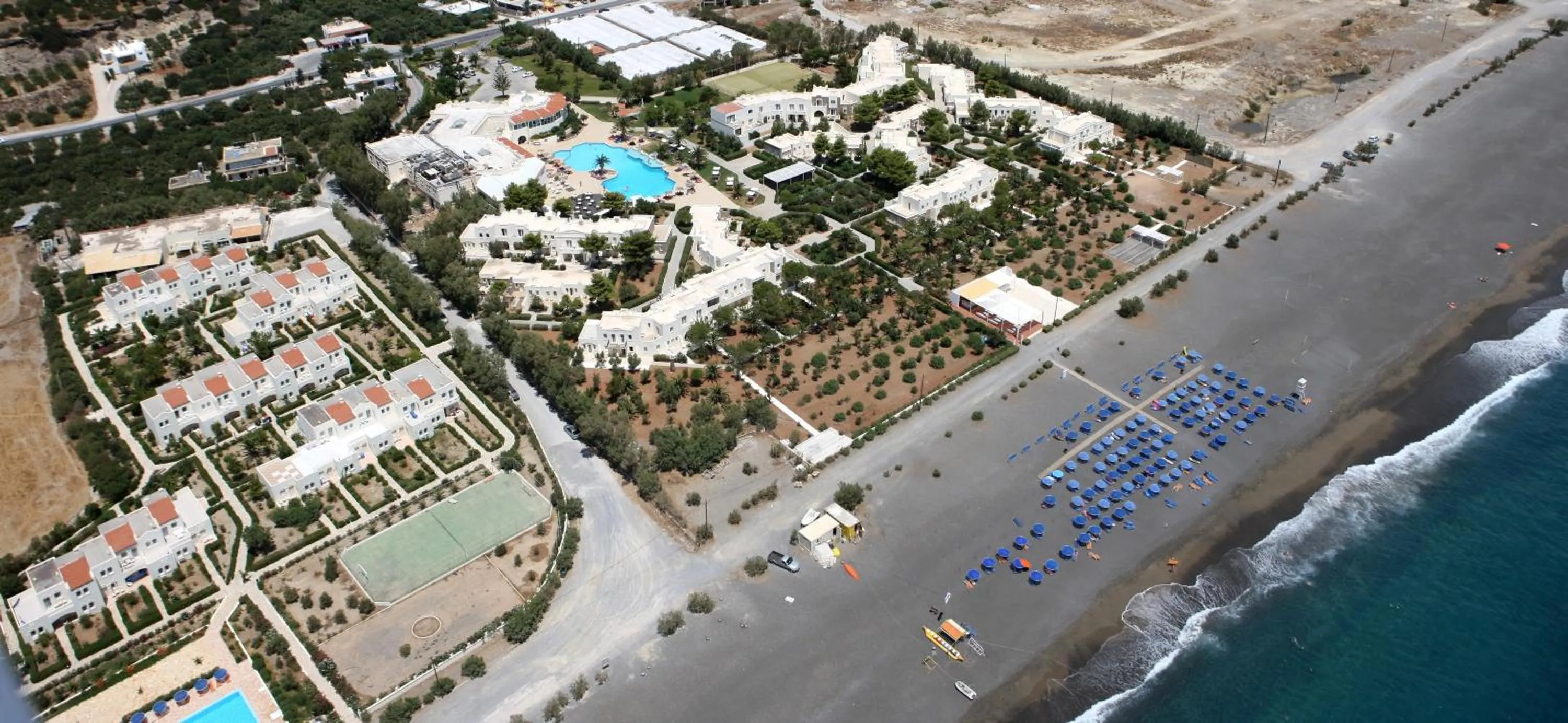 Property building in Almyra Resort