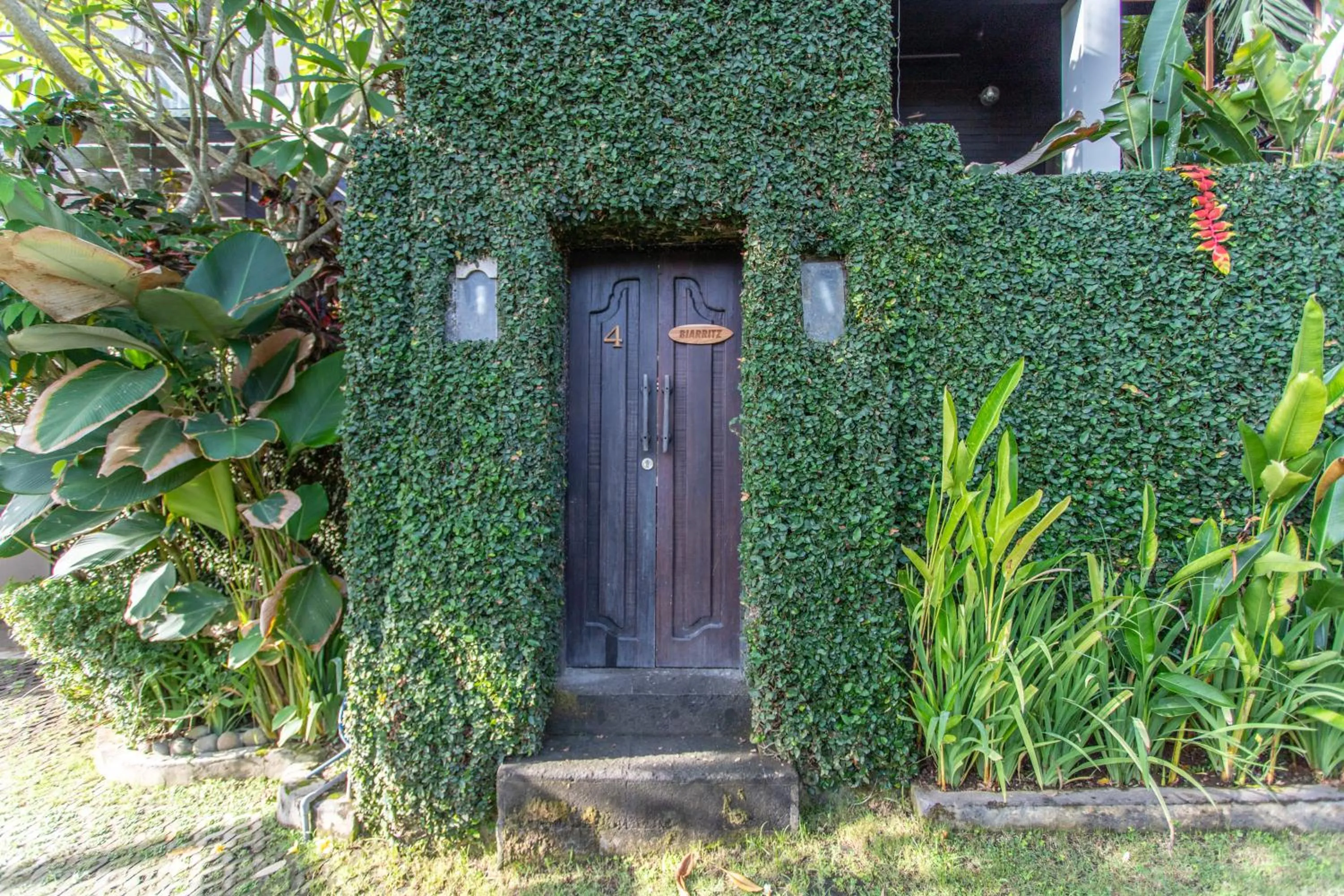 Facade/entrance in Balian Surf Villas