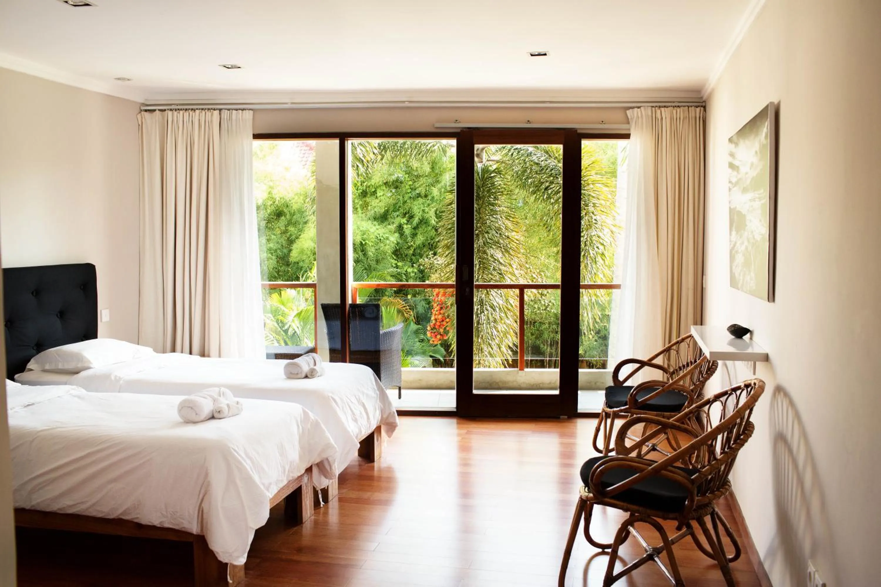 Bedroom in Balian Surf Villas