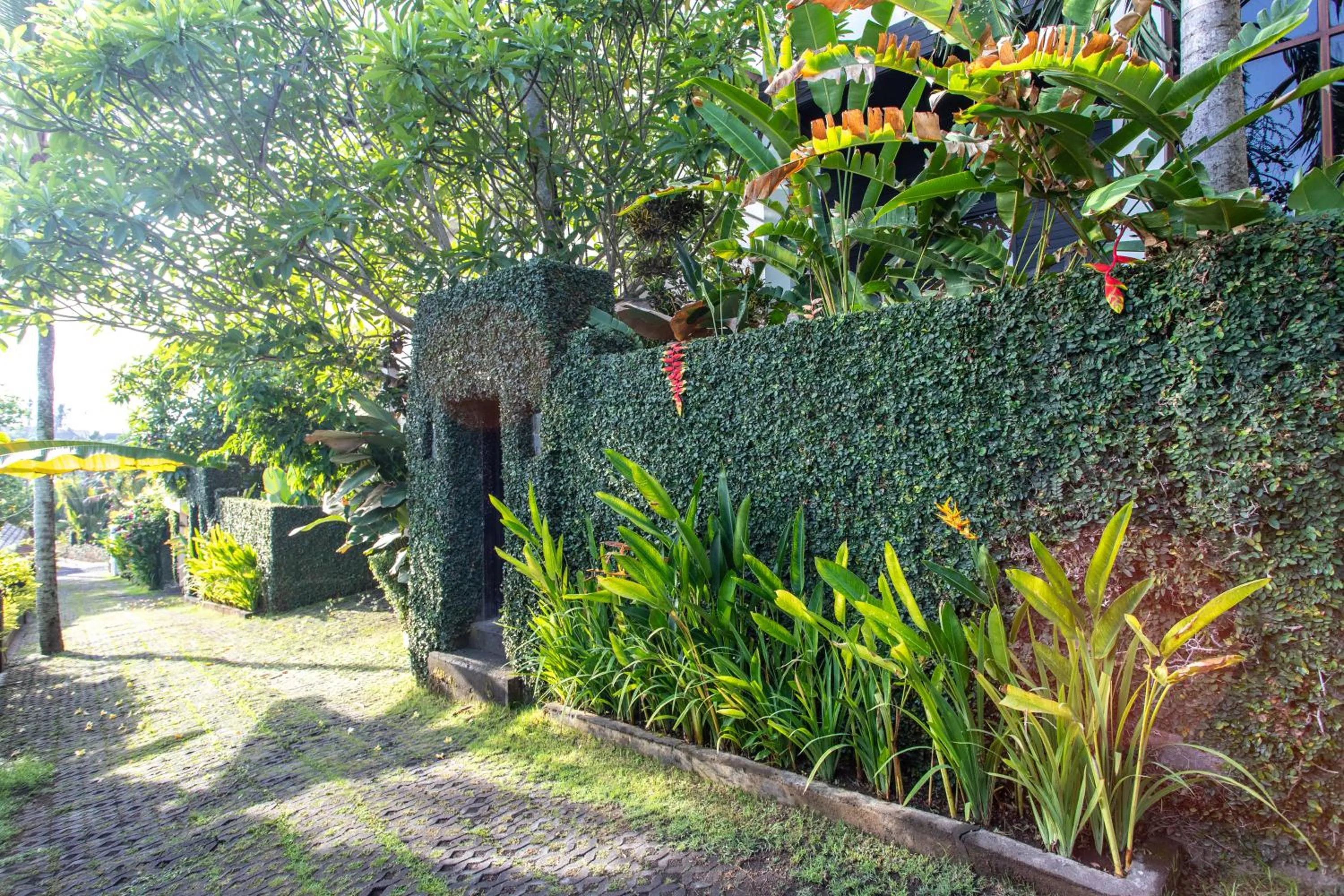 Facade/entrance in Balian Surf Villas