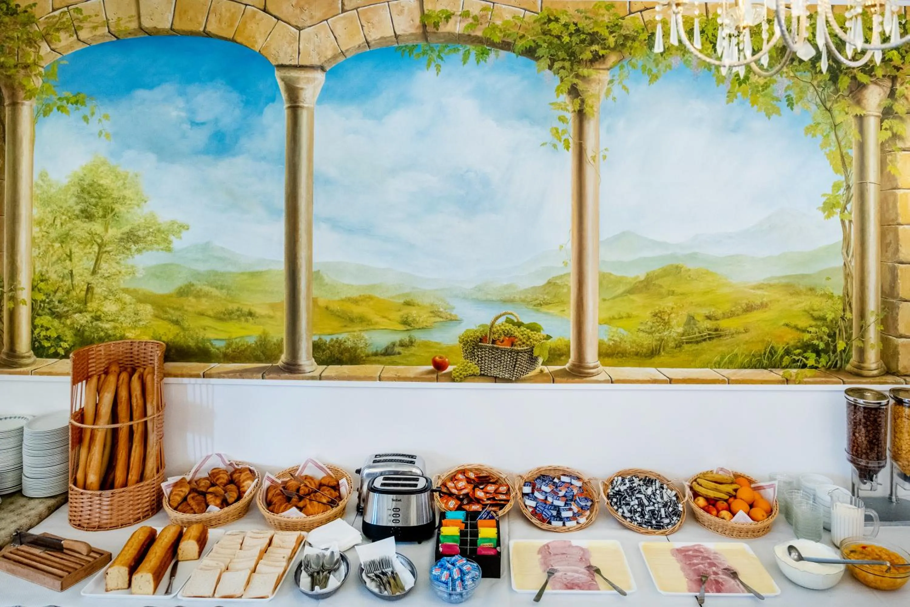 Breakfast in Hotel Du Gave