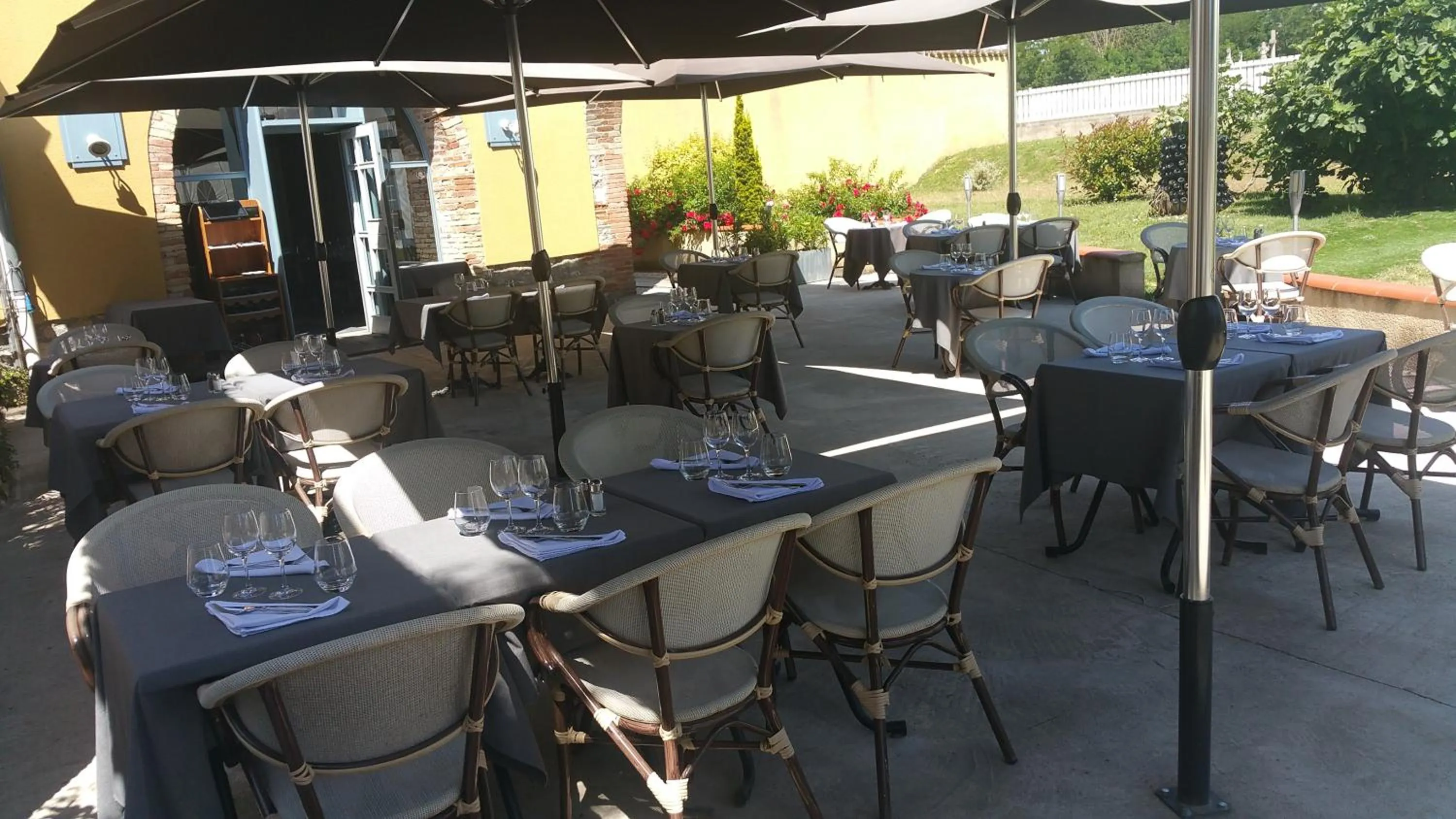 Patio in La Verrerie