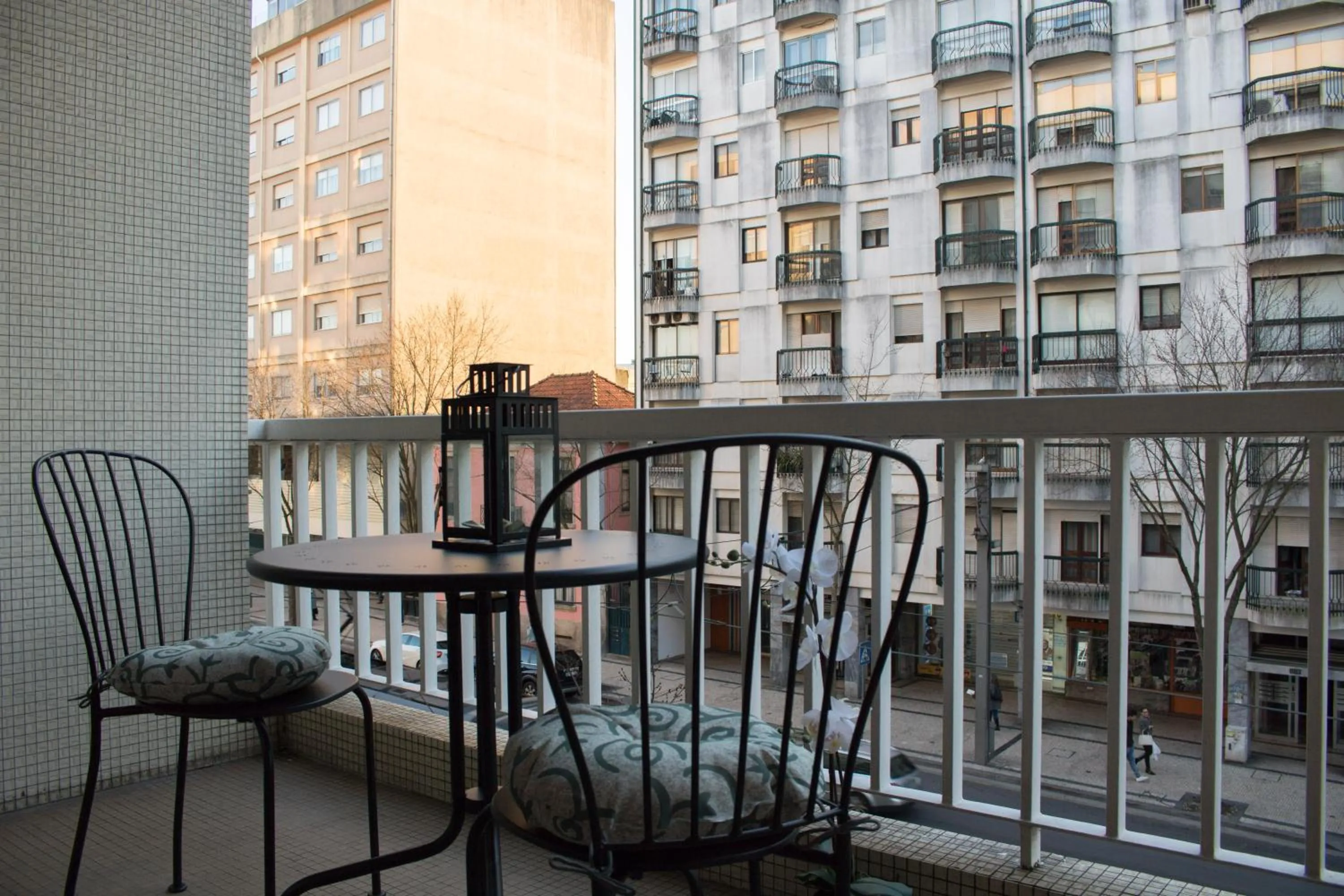 Balcony/Terrace in Origami Porto Residência & Hostel