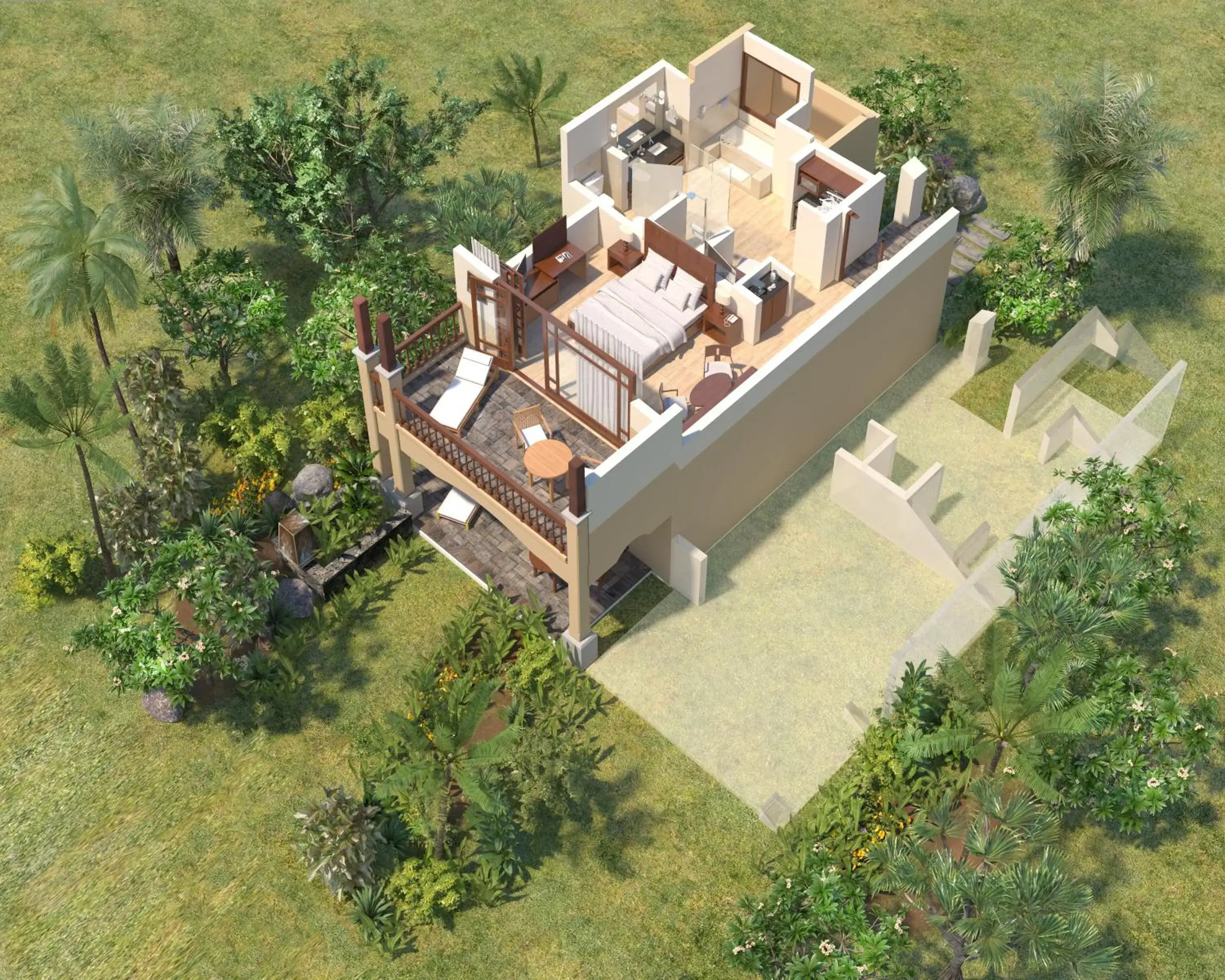 Junior Suite Lagoonview in Shanti Maurice Resort & Spa Junior Suite Lagoonview in Shanti Maurice Resort & Spa