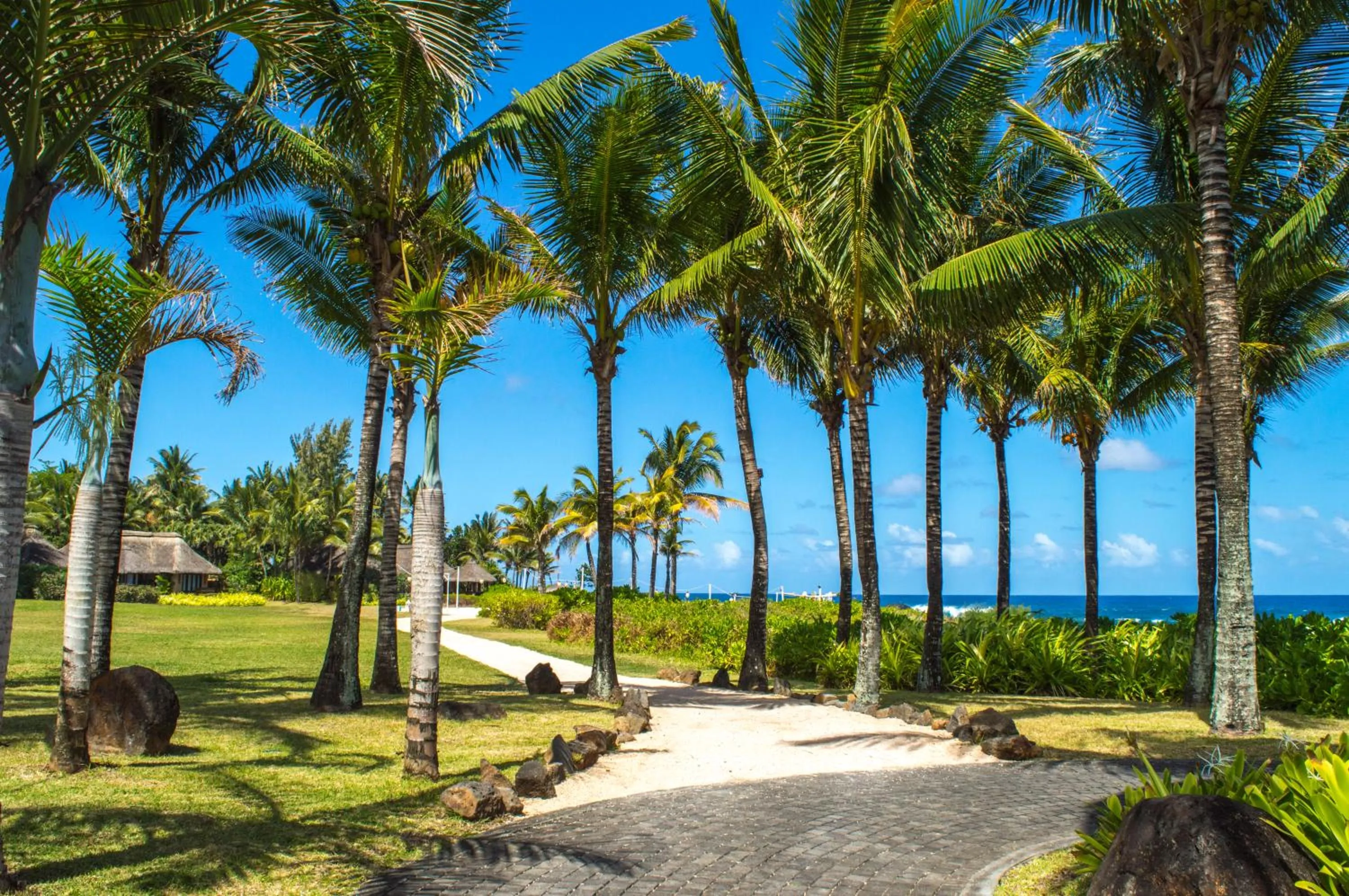 Garden view in Shanti Maurice Resort & Spa