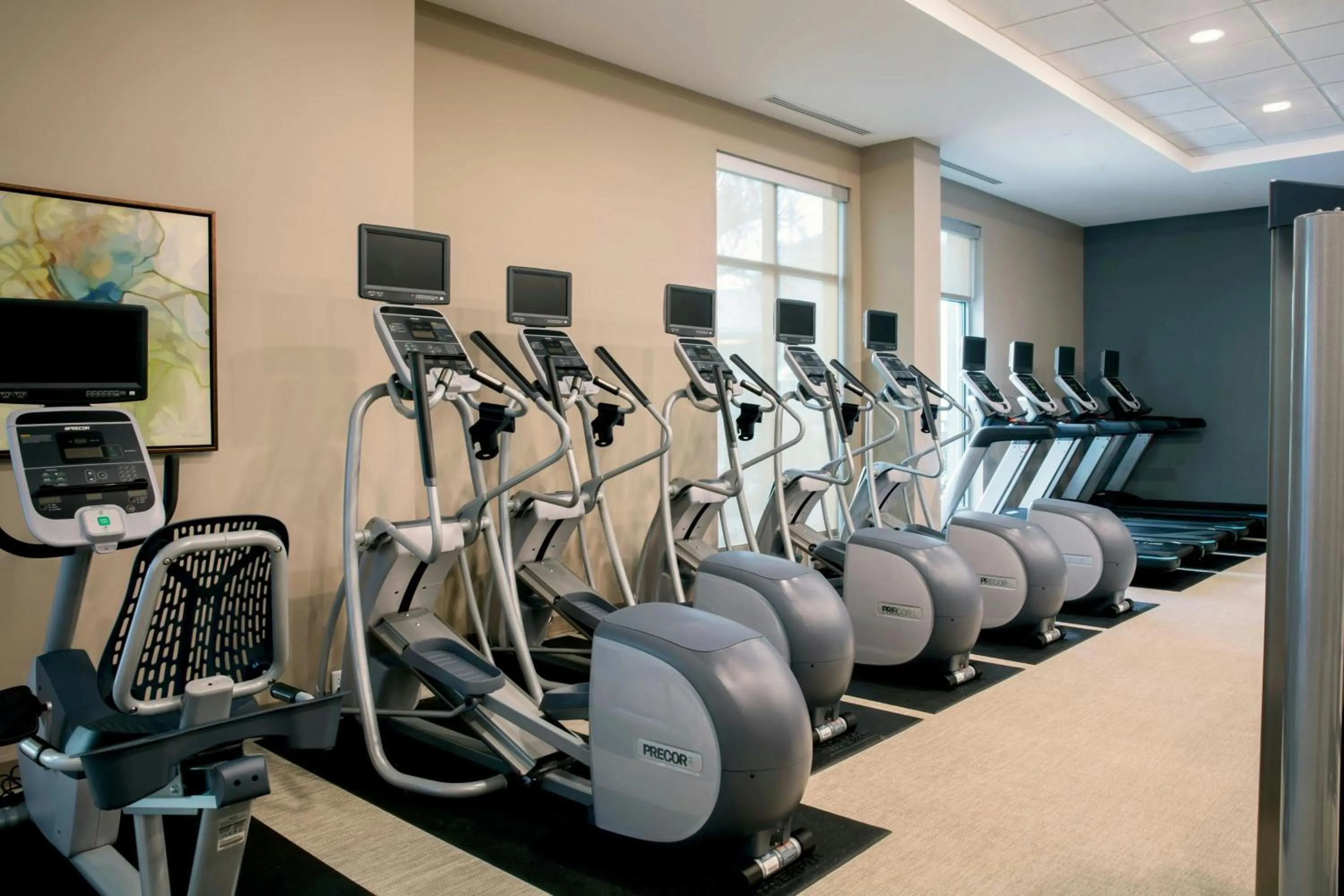 Fitness centre/facilities in SpringHill Suites by Marriott Orlando Theme Parks Lake Buena Vista