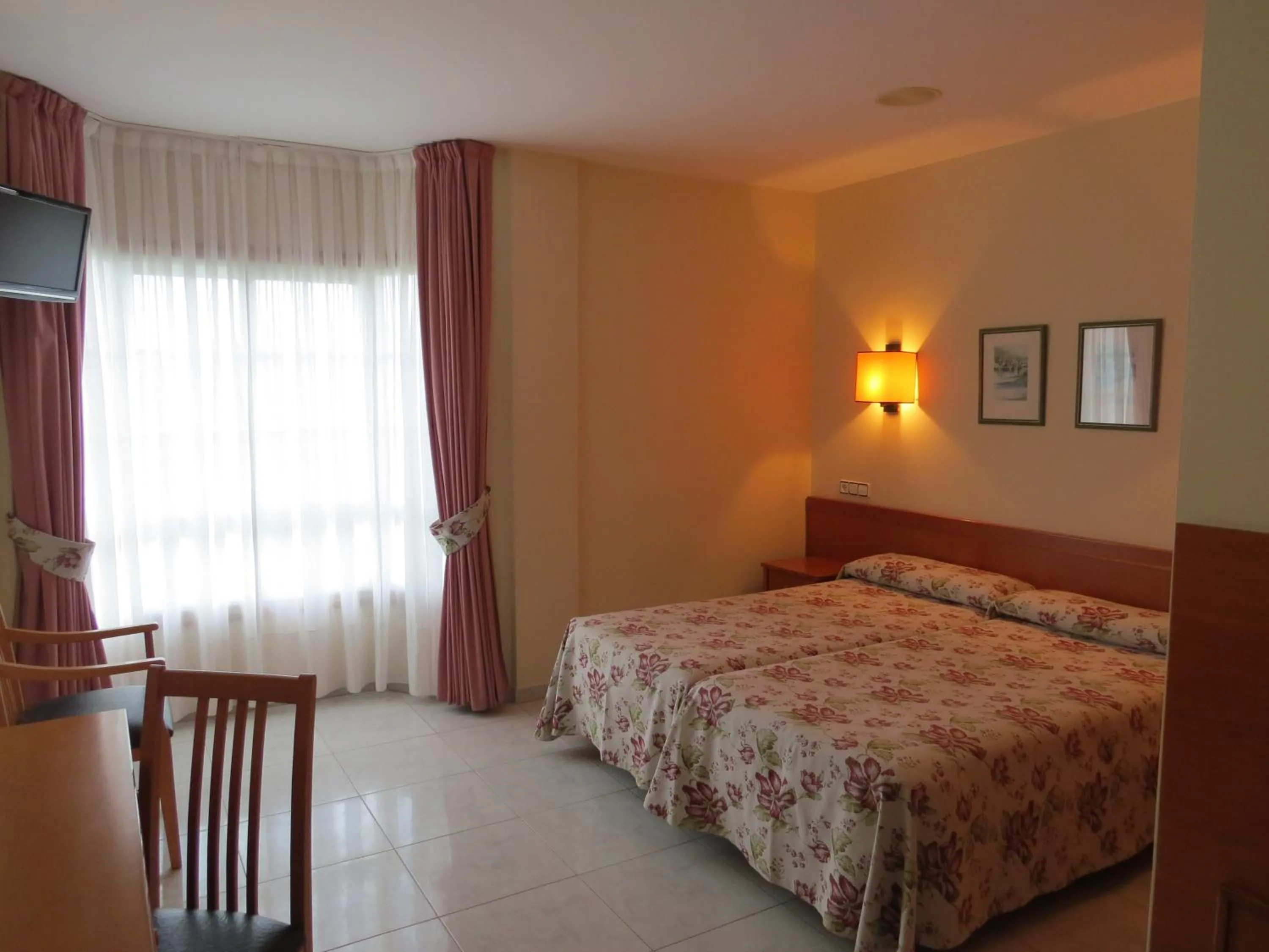 Bed in Hotel Nuevo Lanzada