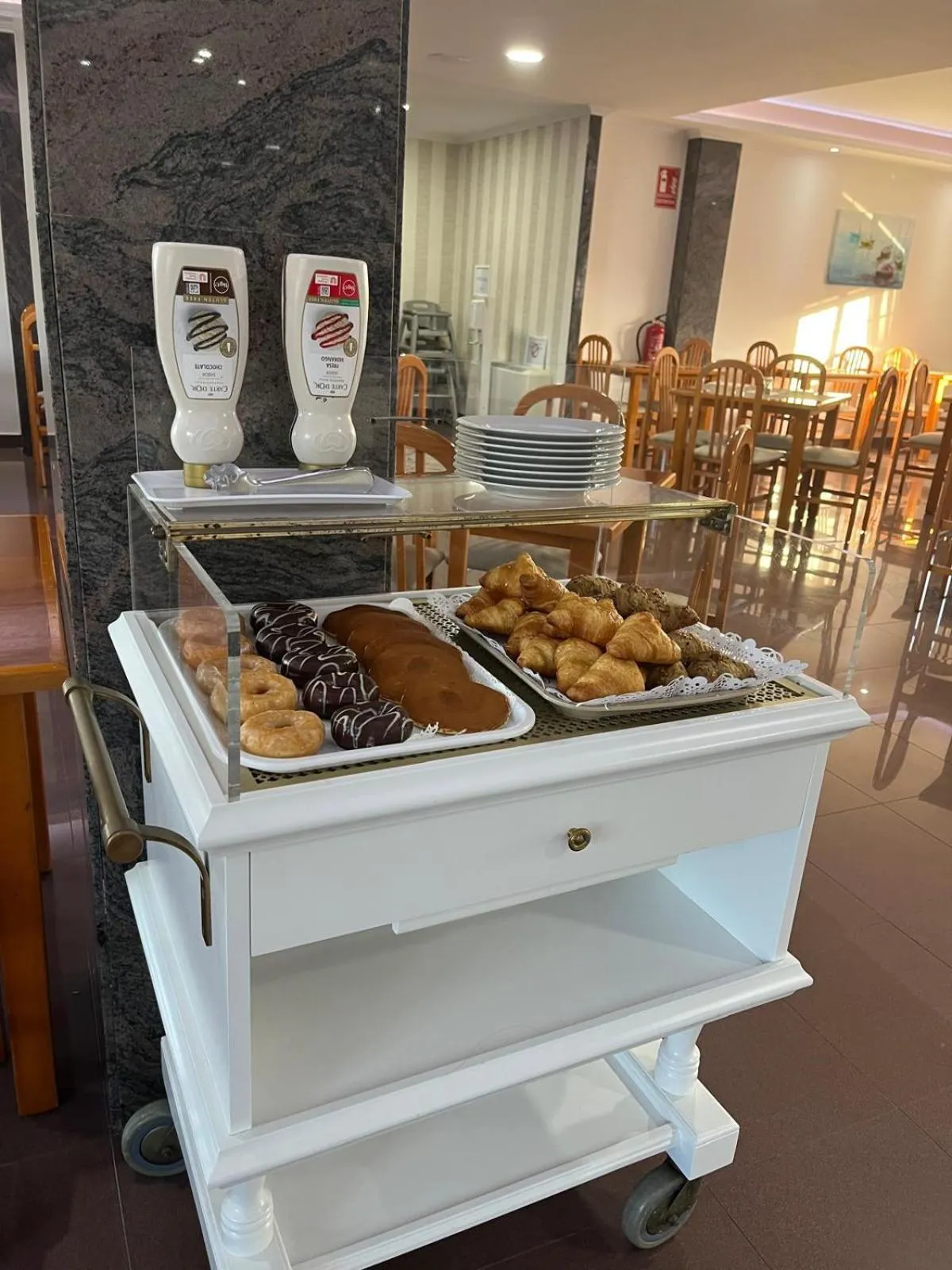 Buffet breakfast in Hotel Nuevo Lanzada