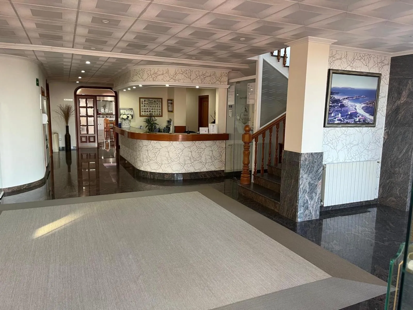 Lobby or reception in Hotel Nuevo Lanzada