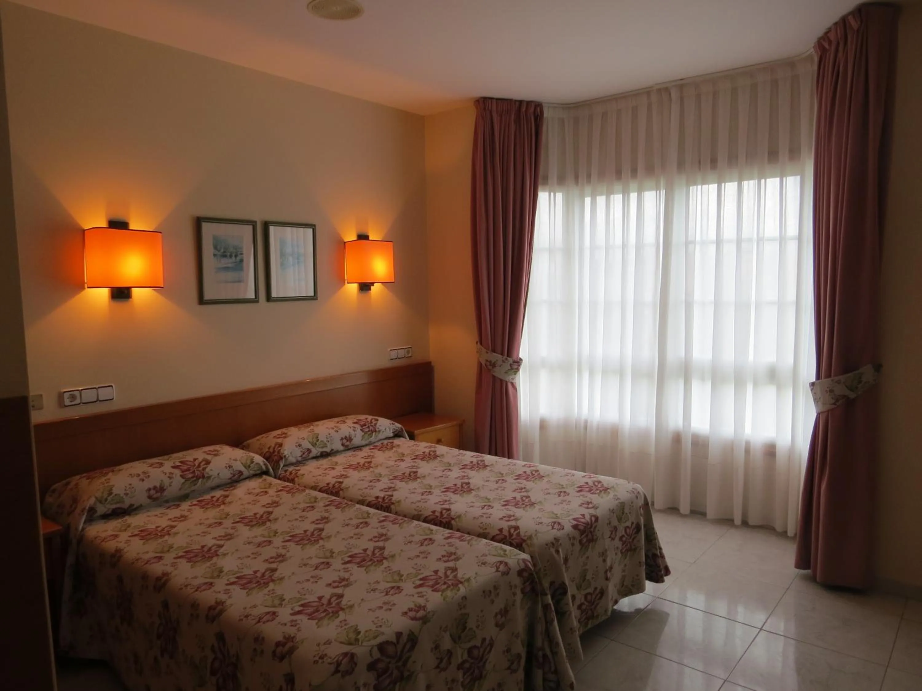 Bed in Hotel Nuevo Lanzada