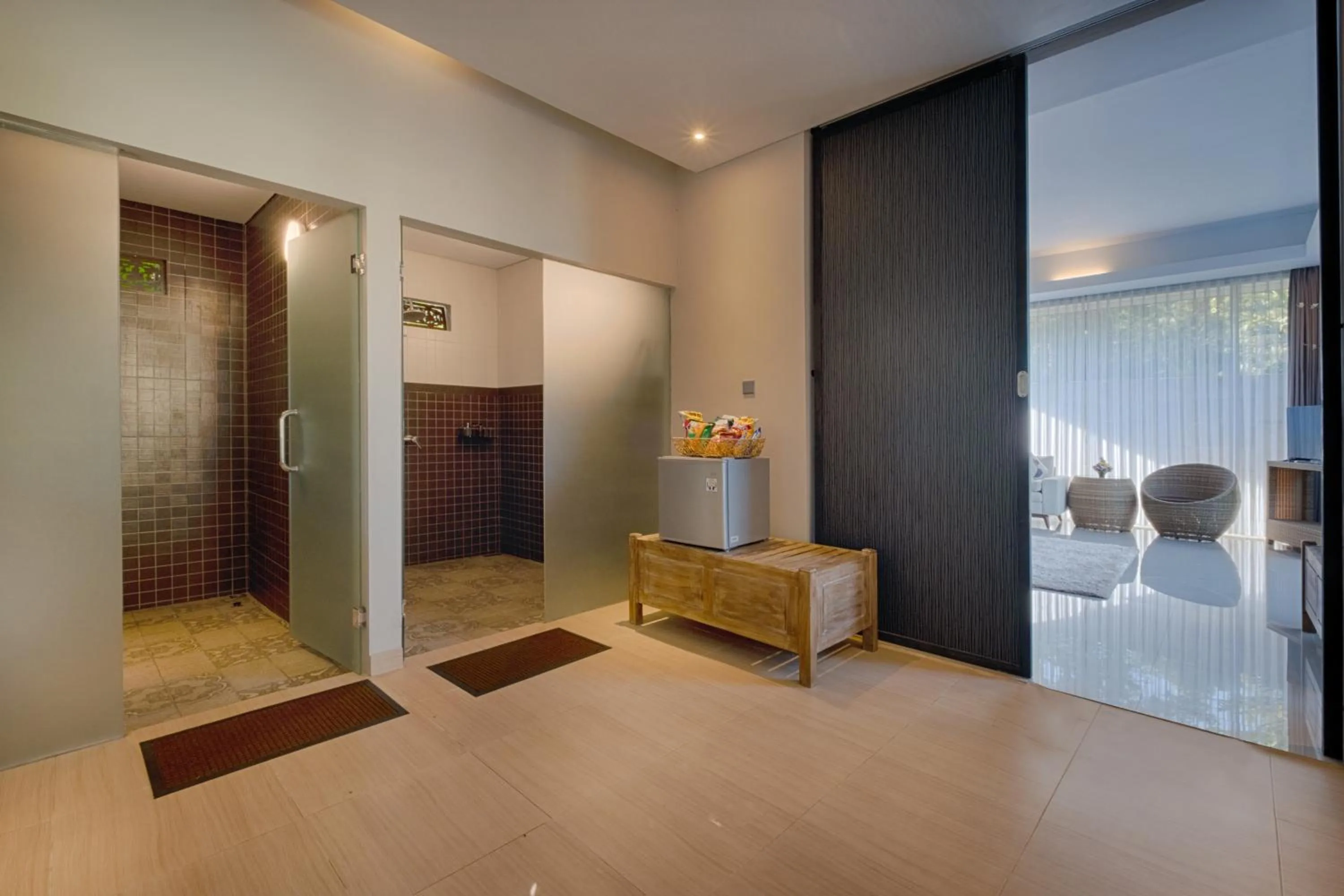 Shower in Nadira Bali Villa