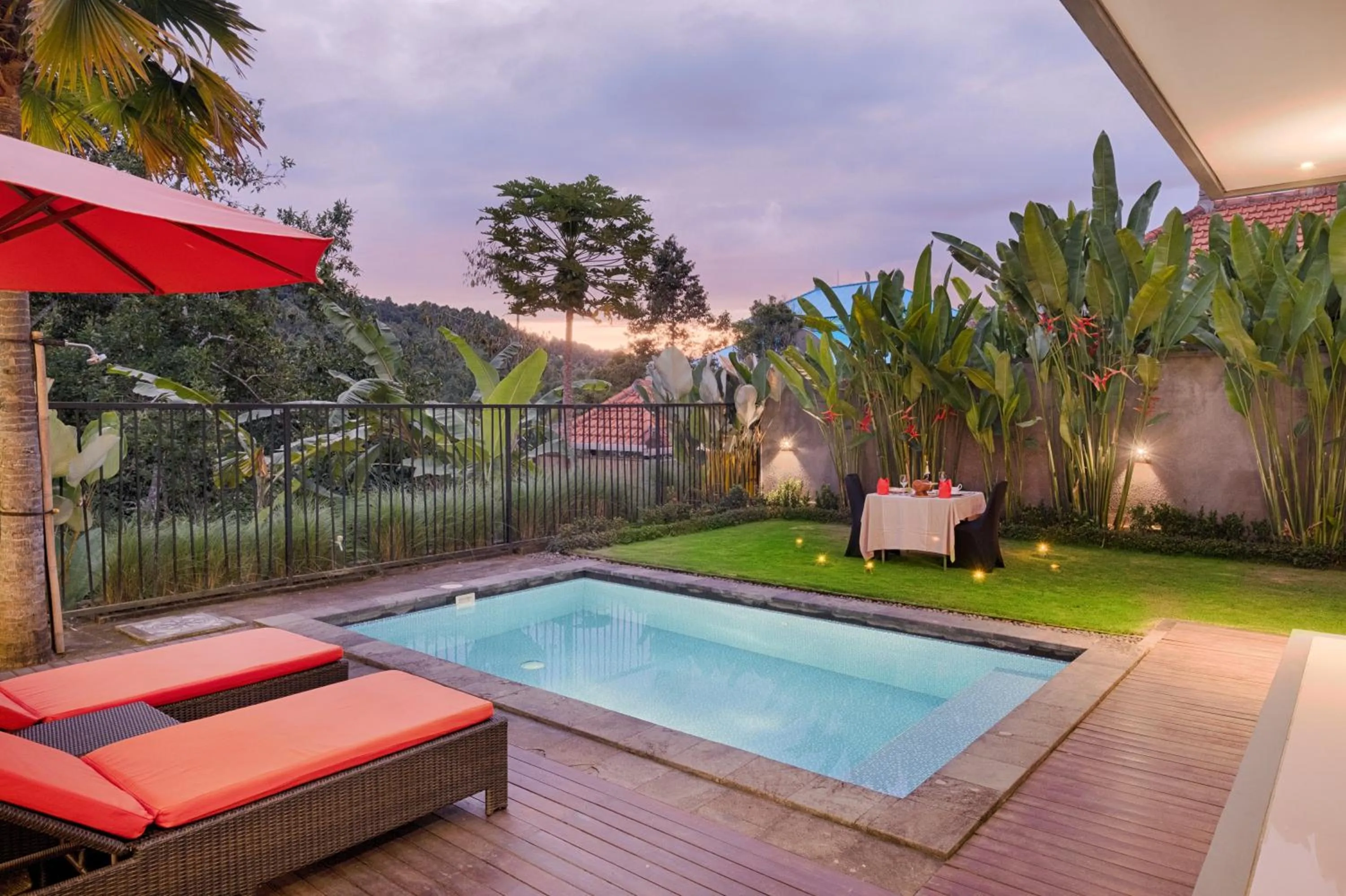 Swimming pool in Nadira Bali Villa