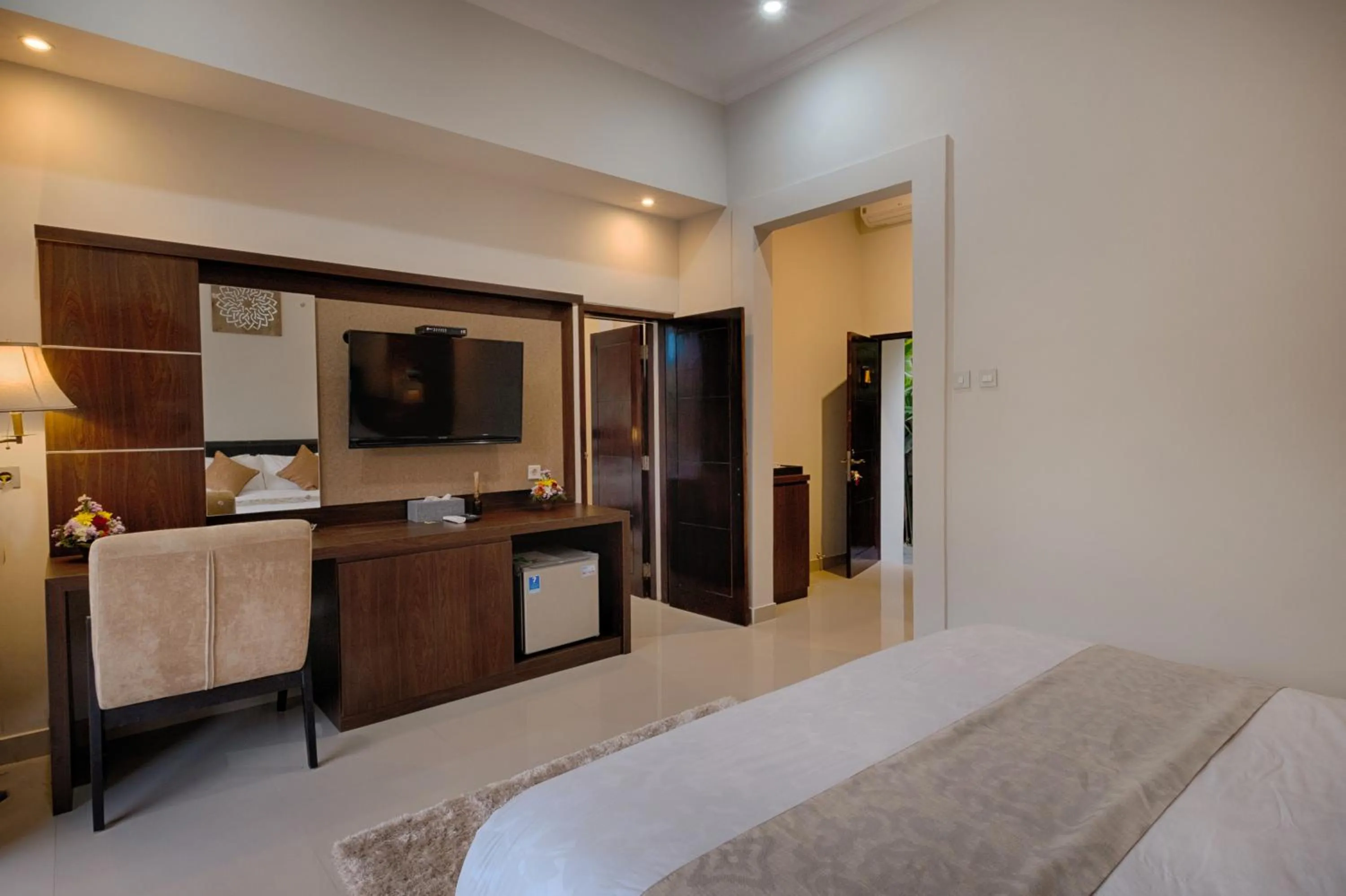 TV and multimedia, Bed in Nadira Bali Villa
