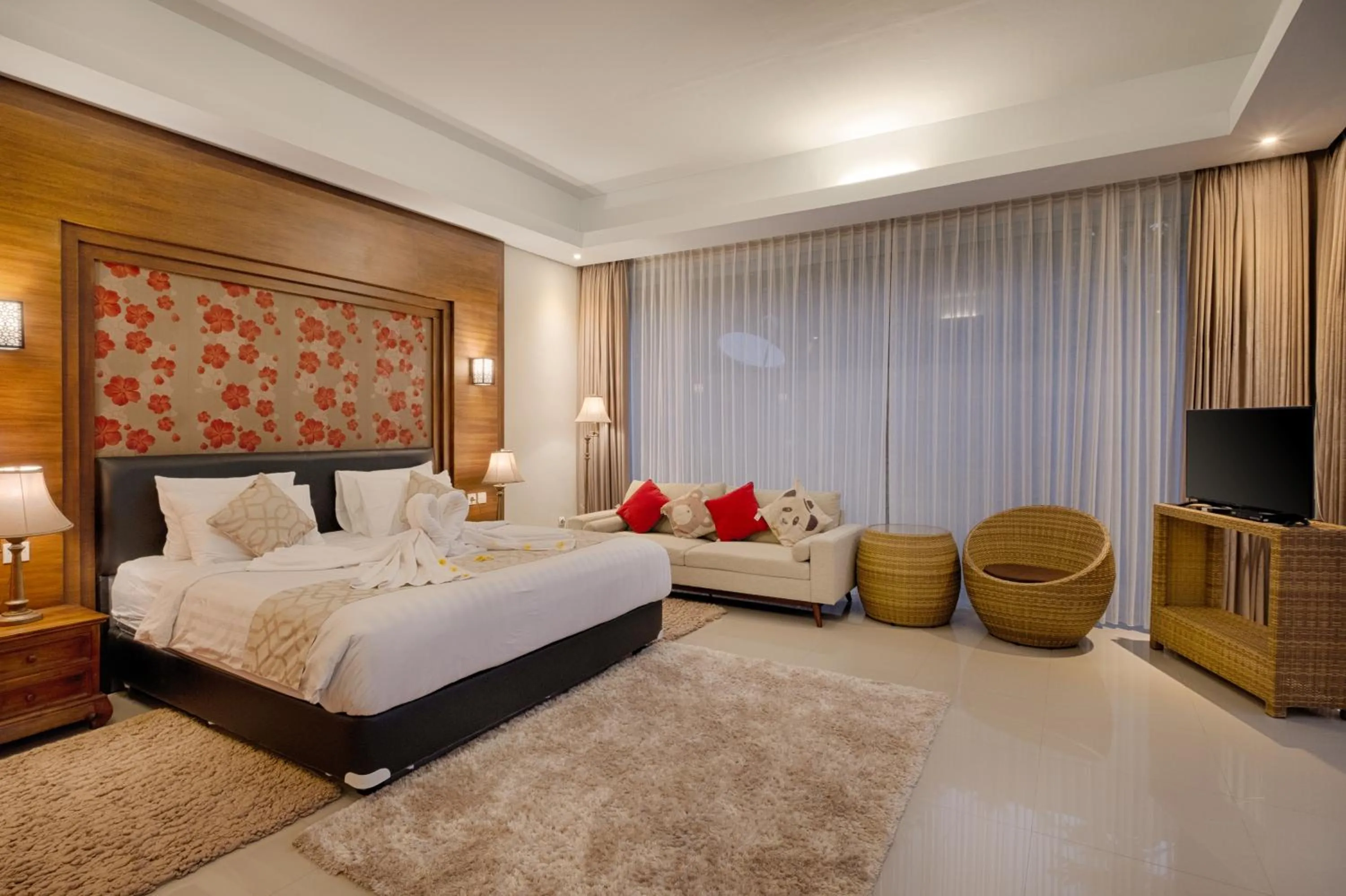 Photo of the whole room, Bed in Nadira Bali Villa