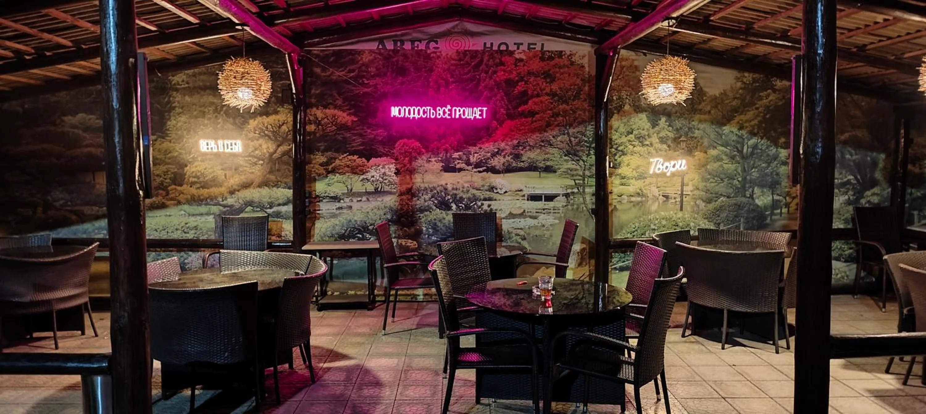 Garden in Areg Hotel