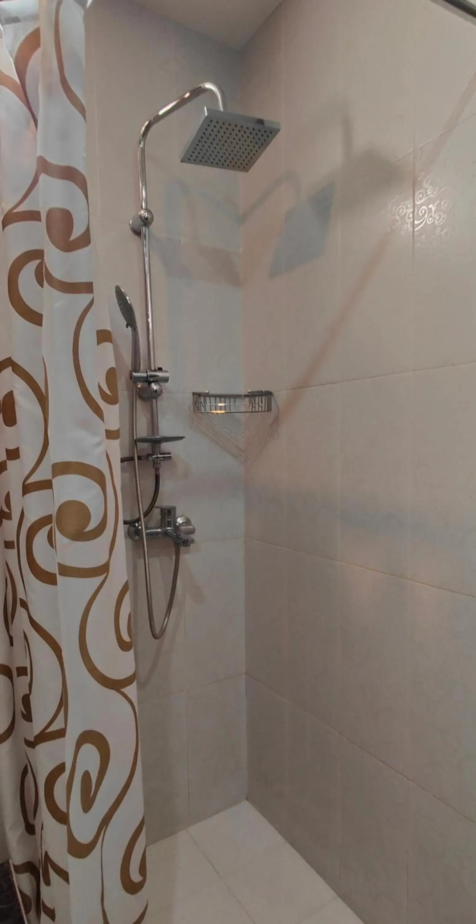 Shower in Areg Hotel