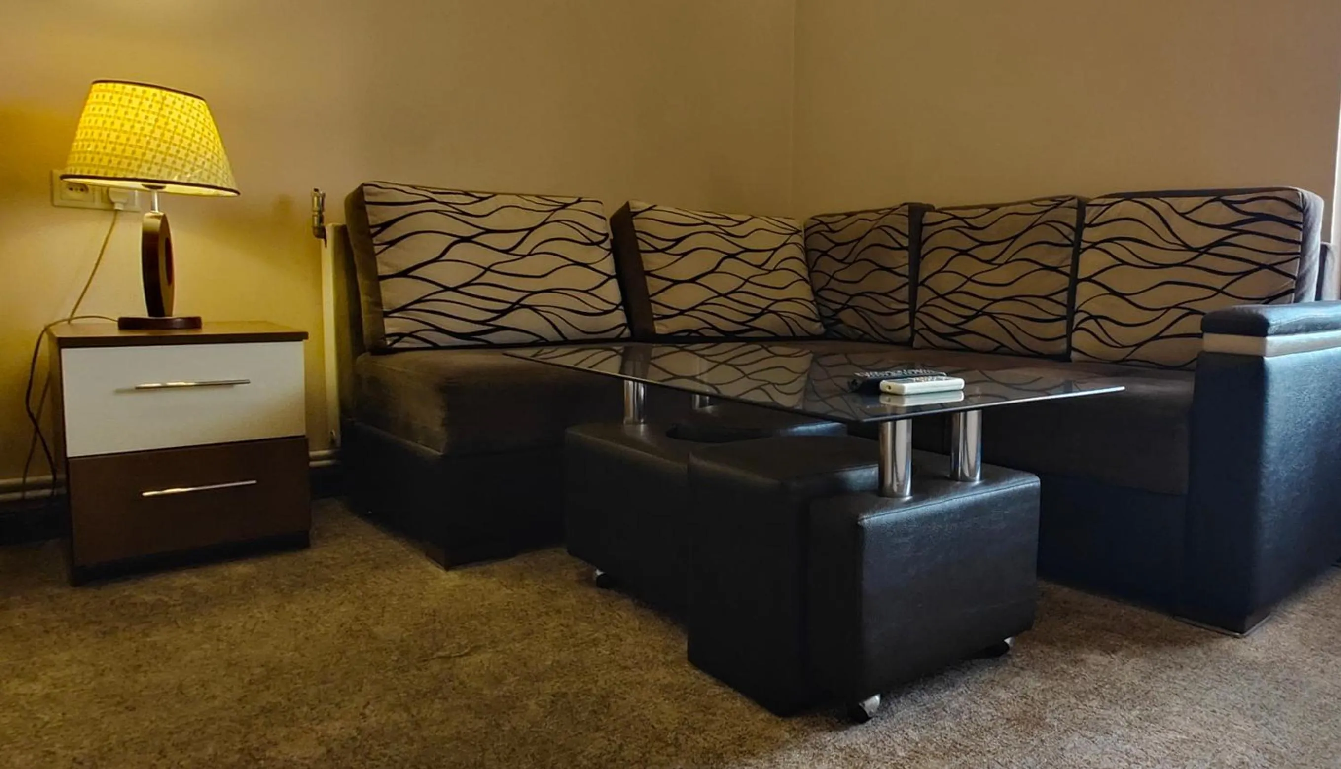 Seating area in Areg Hotel