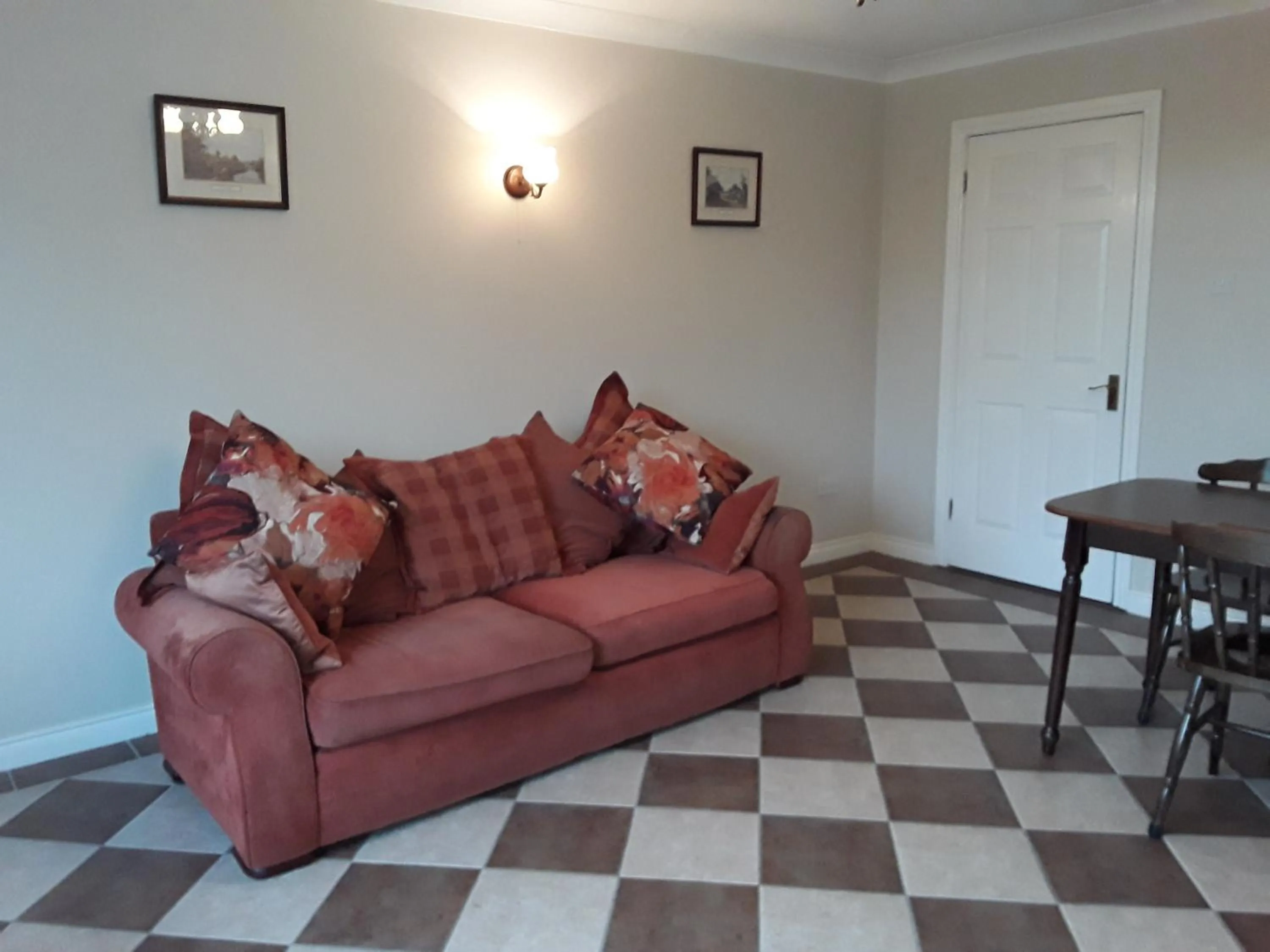 Seating area in Riverview House