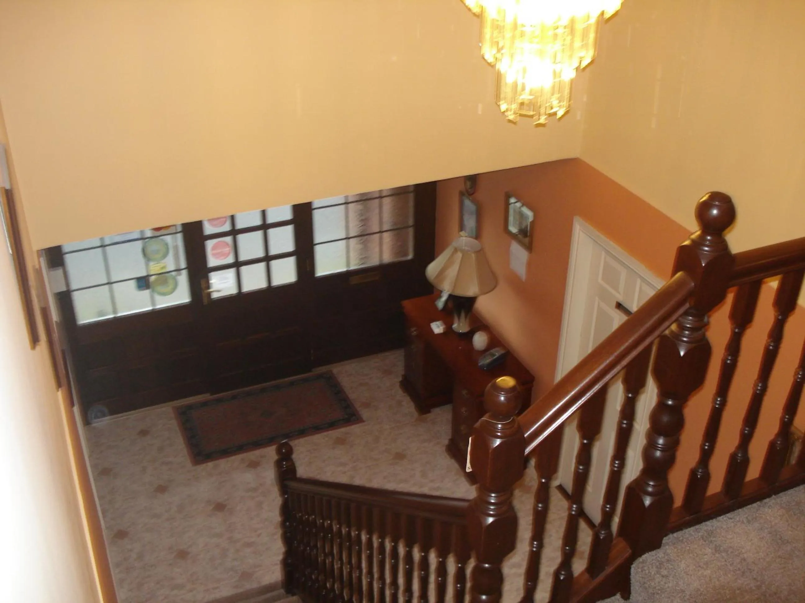 Facade/entrance in Riverview House