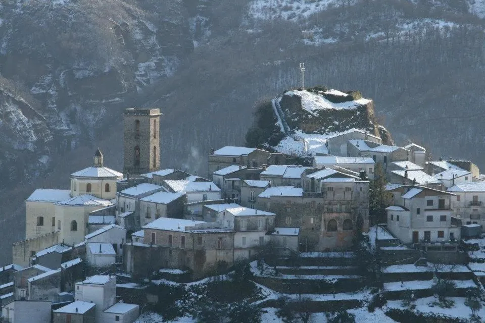 Natural landscape in Foresteria delle Naiadi