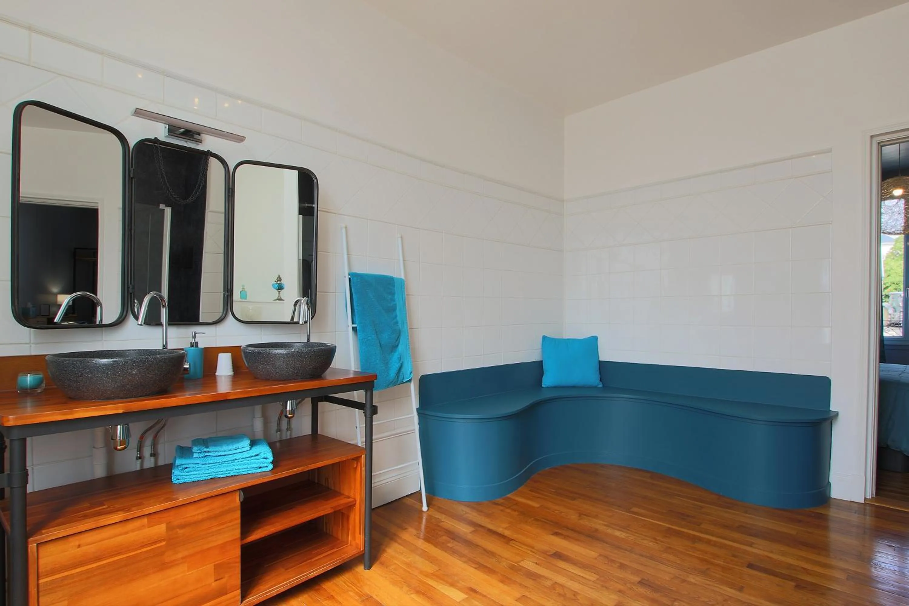 Bathroom in L'Iliade - Chambres d'hôtes - B&B à Bouzy