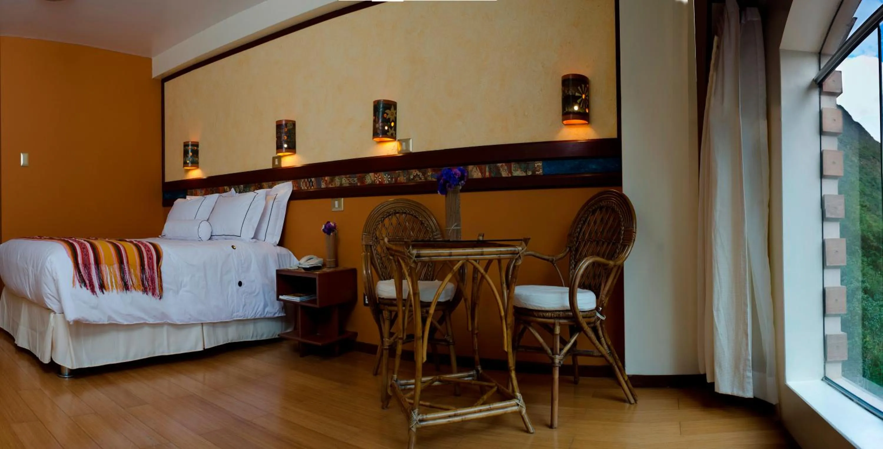 Bed in Hotel Taypikala Machupicchu