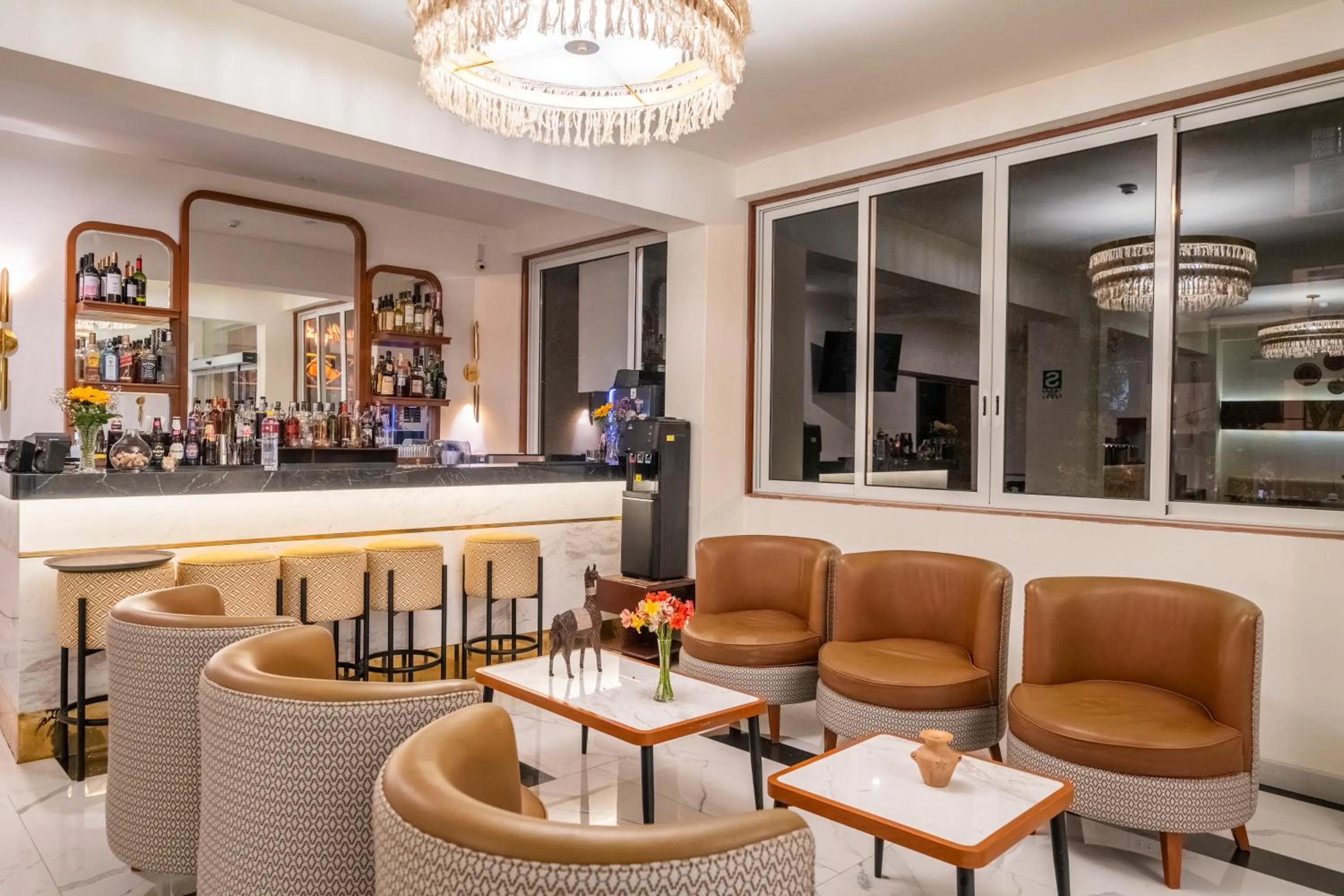 Lounge or bar in Hotel Taypikala Machupicchu