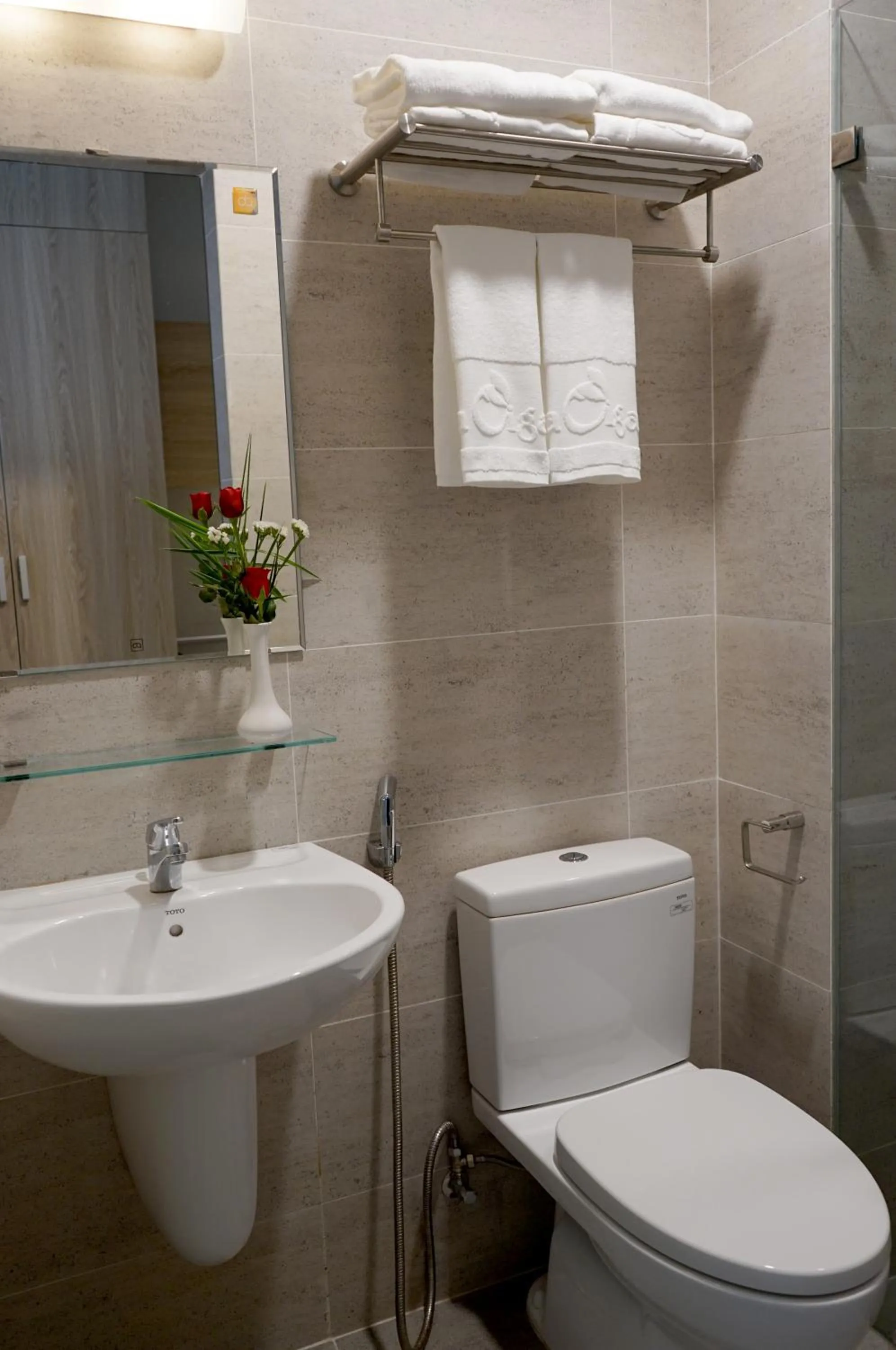 Bathroom in La Cigale Residence