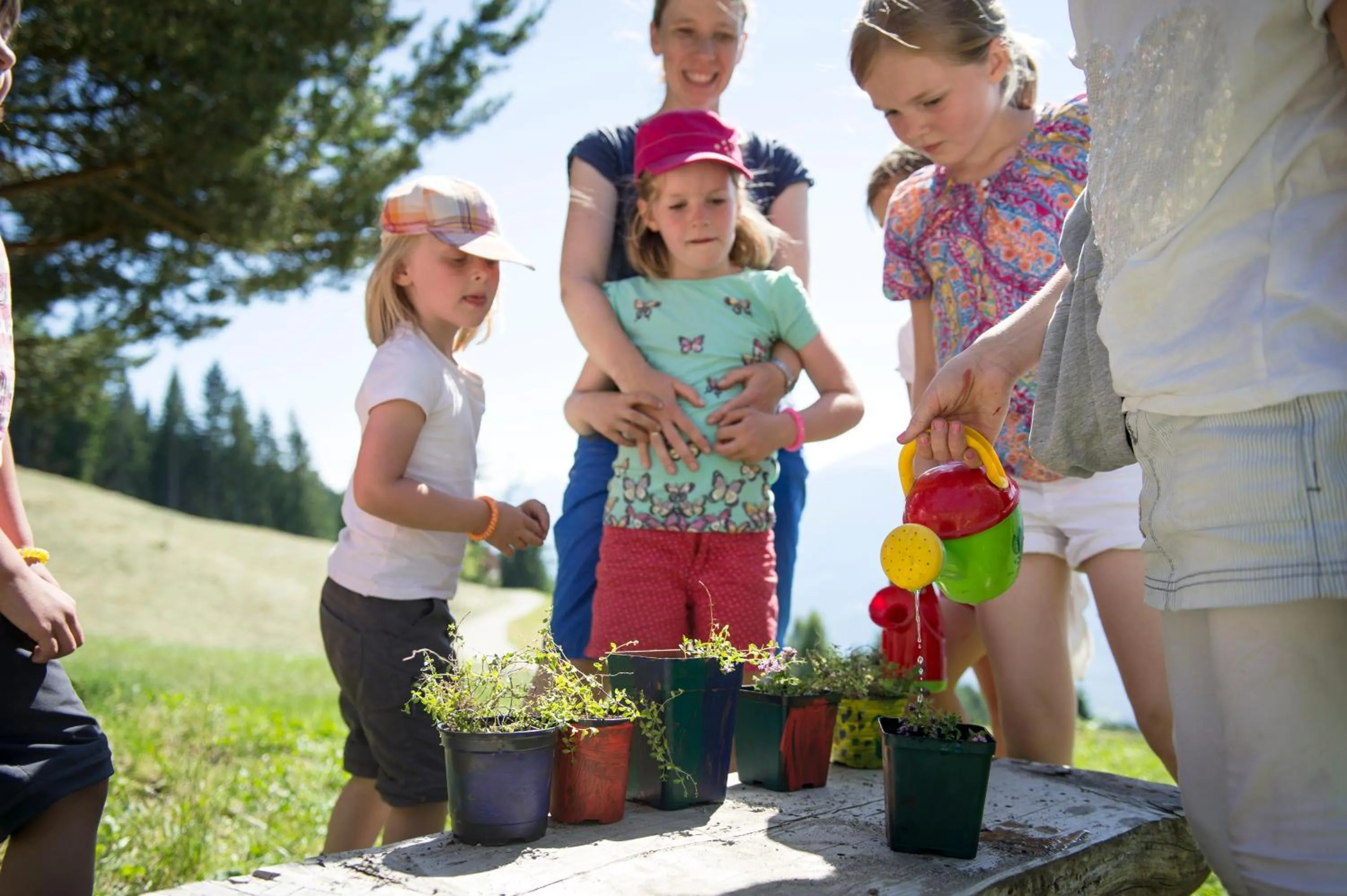 Children play ground in Taser Alm