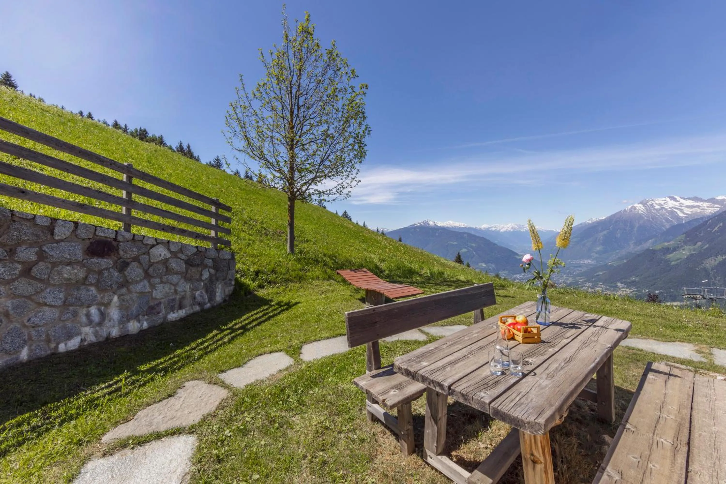 On site in Taser Alm