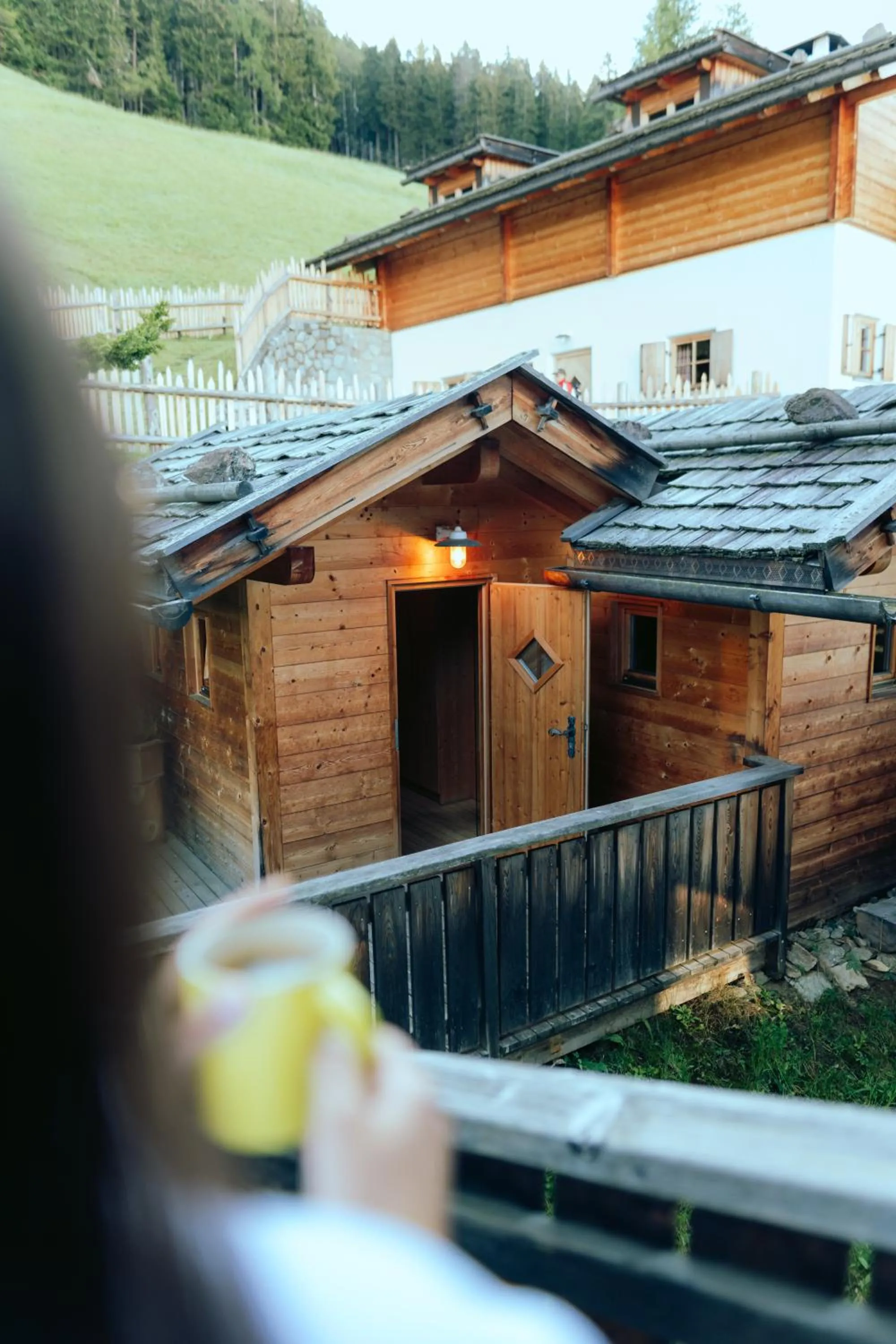 Sauna in Taser Alm