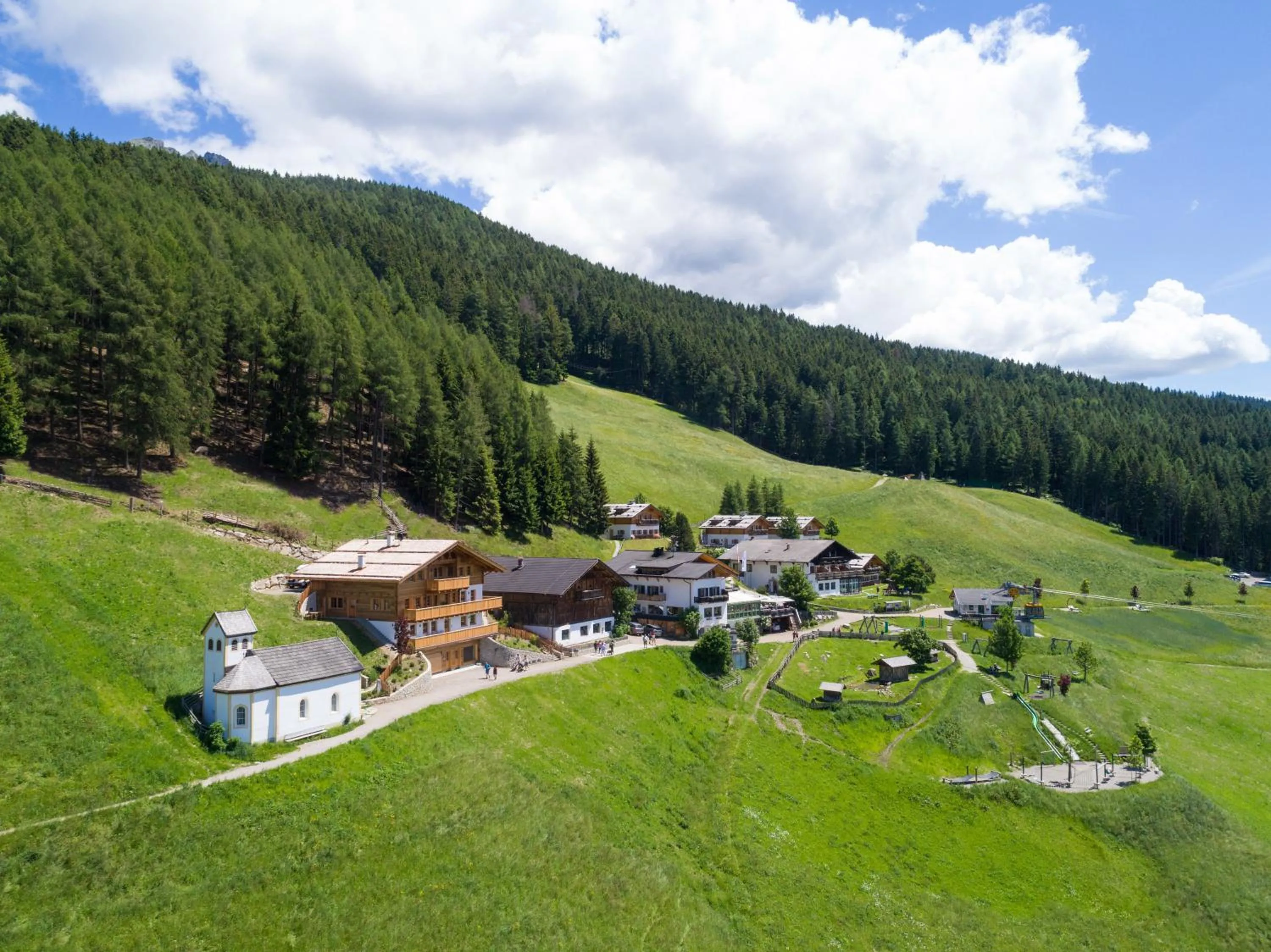 Natural landscape in Taser Alm