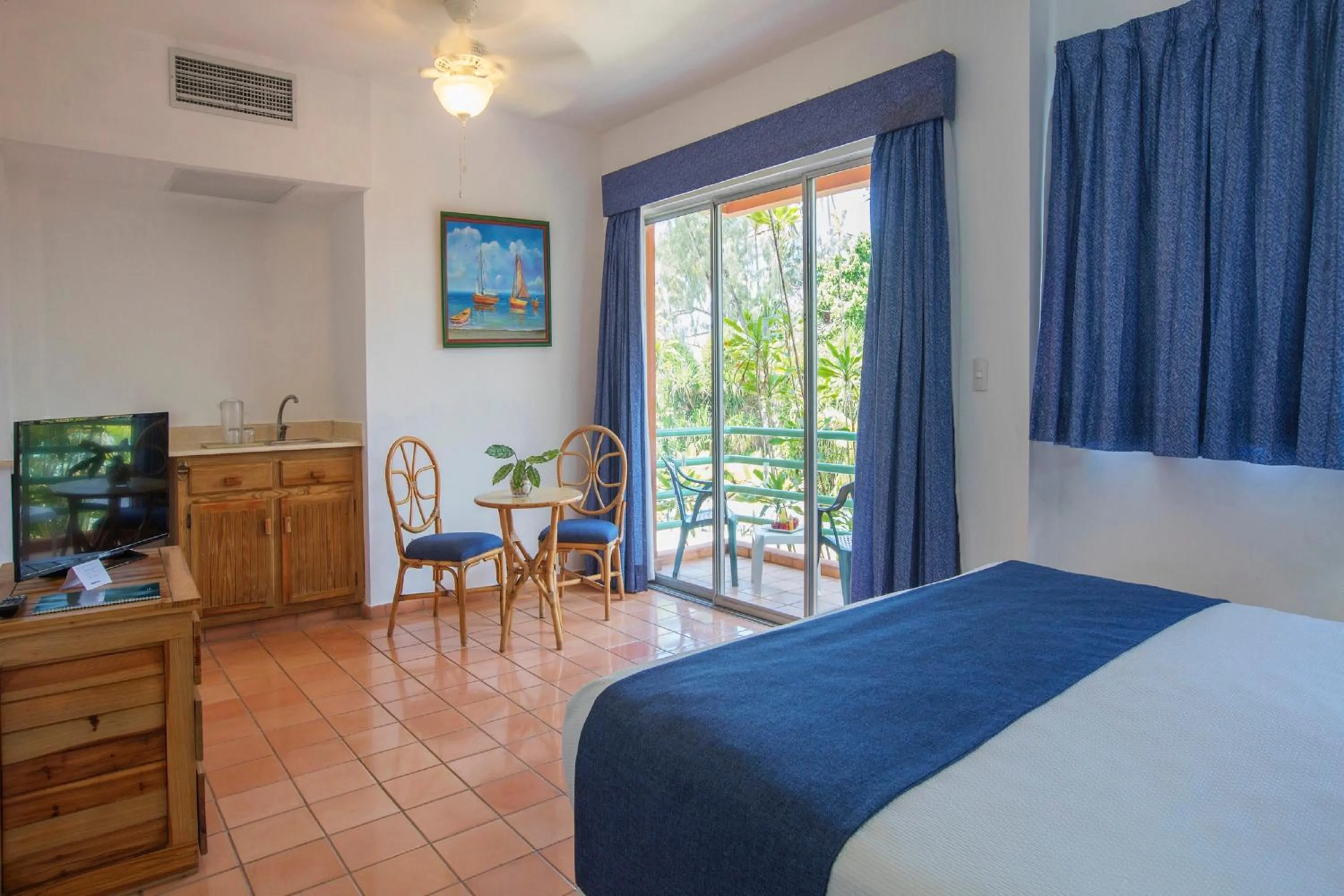 View (from property/room), Bed in Hotel whala!boca chica - All Inclusive