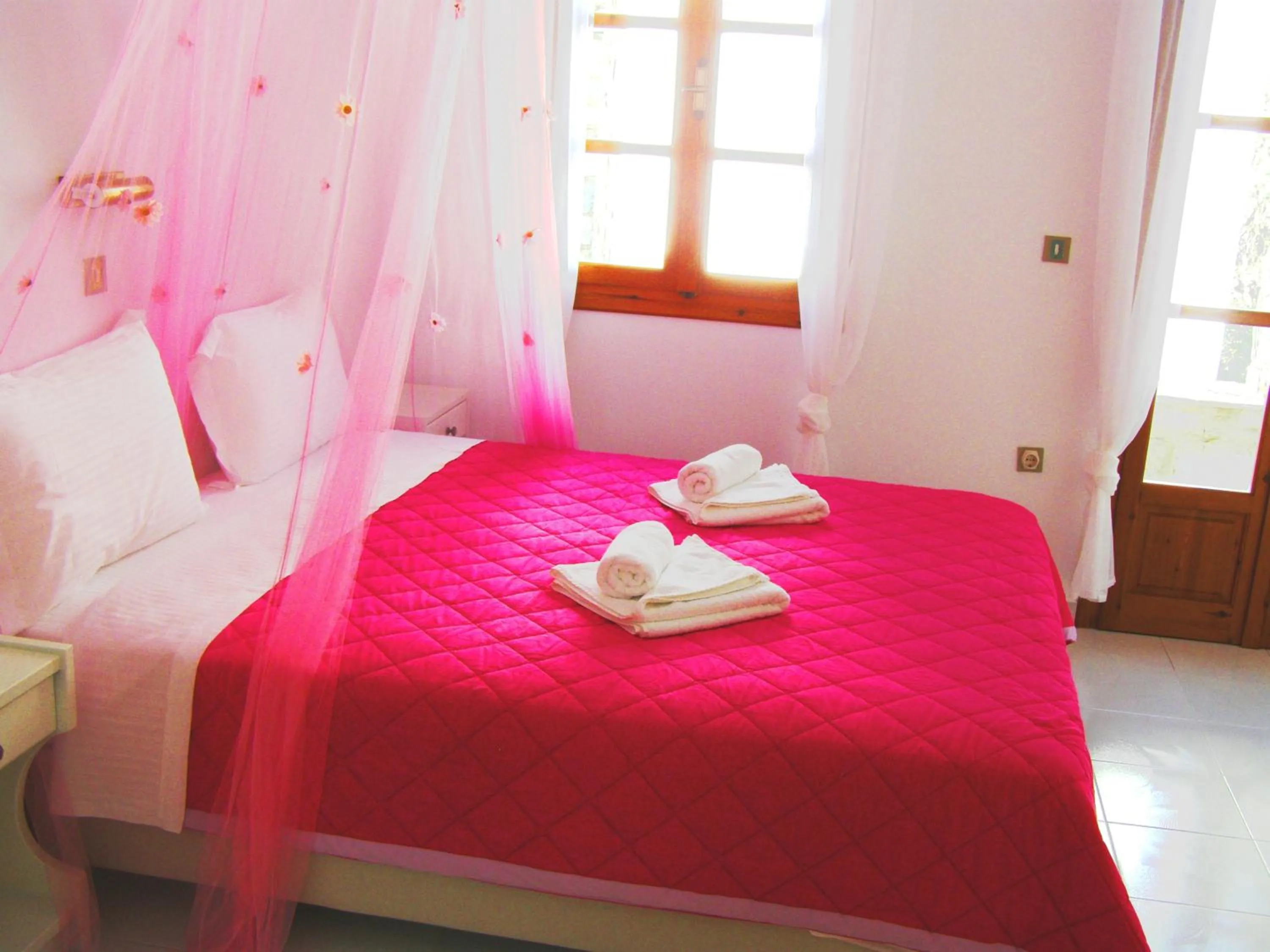 Bed in Elena Studios & Apartments